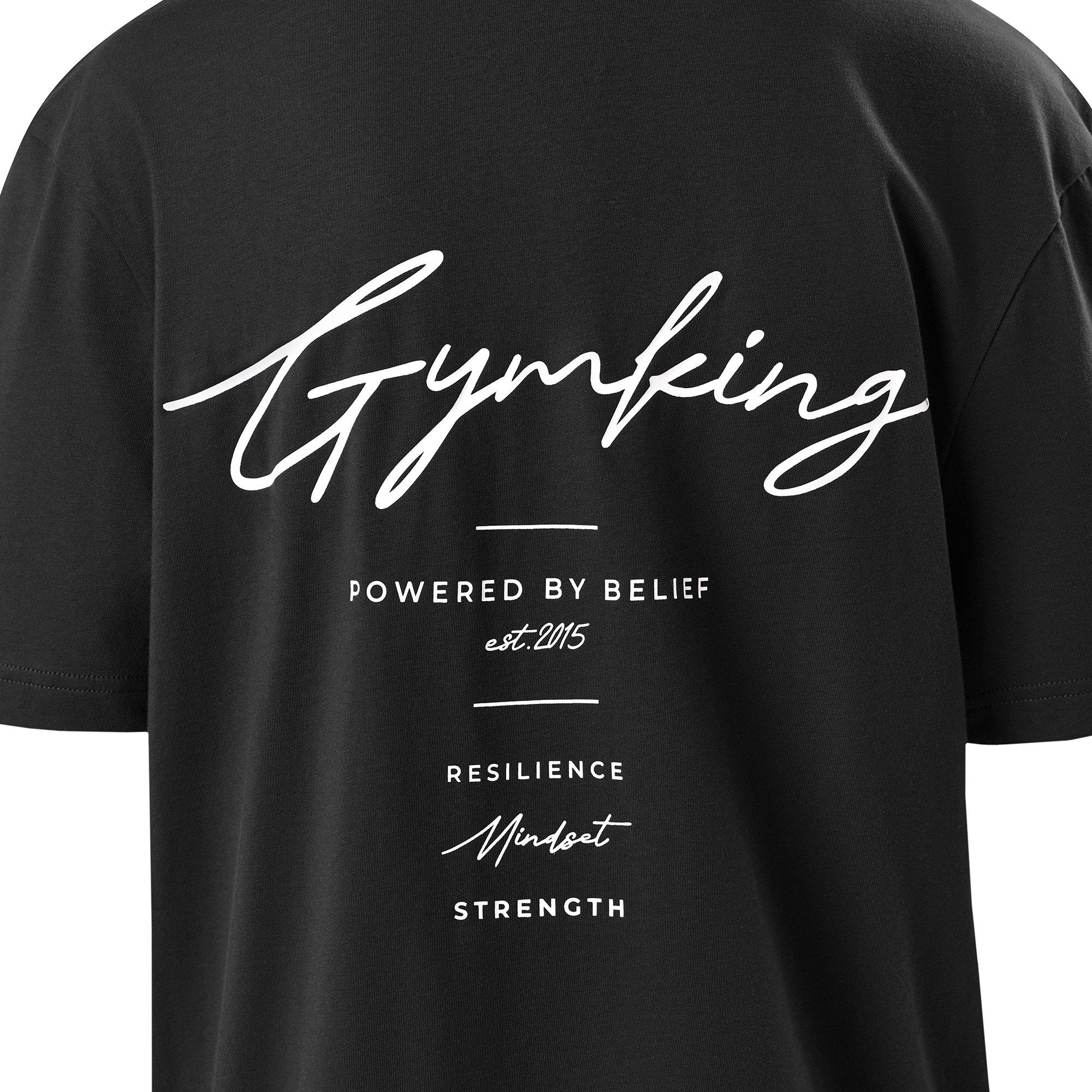 Black - Gym King - Gym King Reset Boyfriend Tee - 2