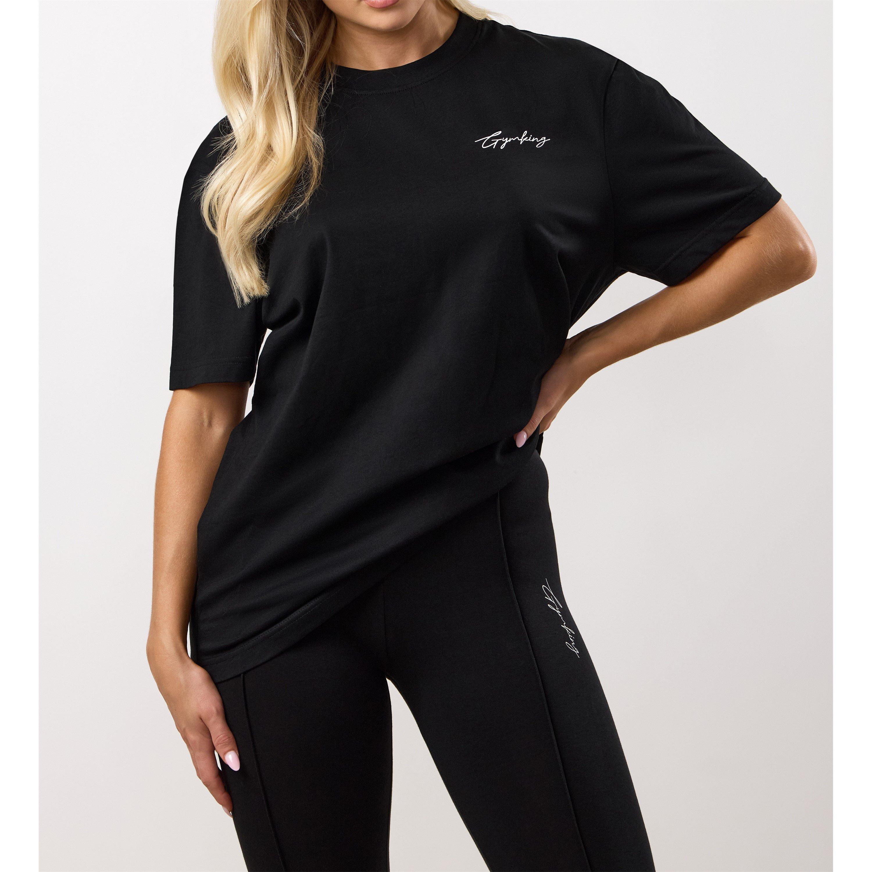 Black - Gym King - Gym King Reset Boyfriend Tee - 3