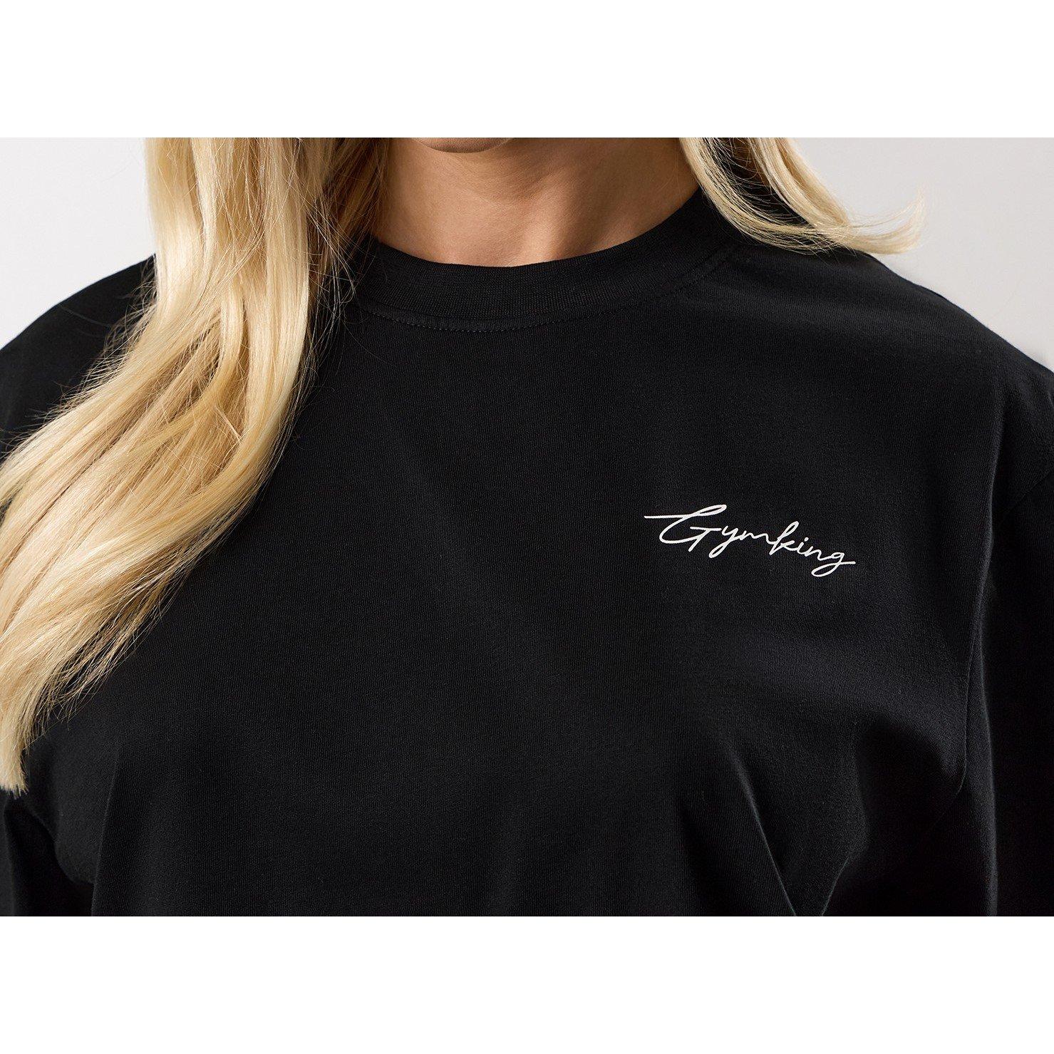 Black - Gym King - Gym King Reset Boyfriend Tee - 5