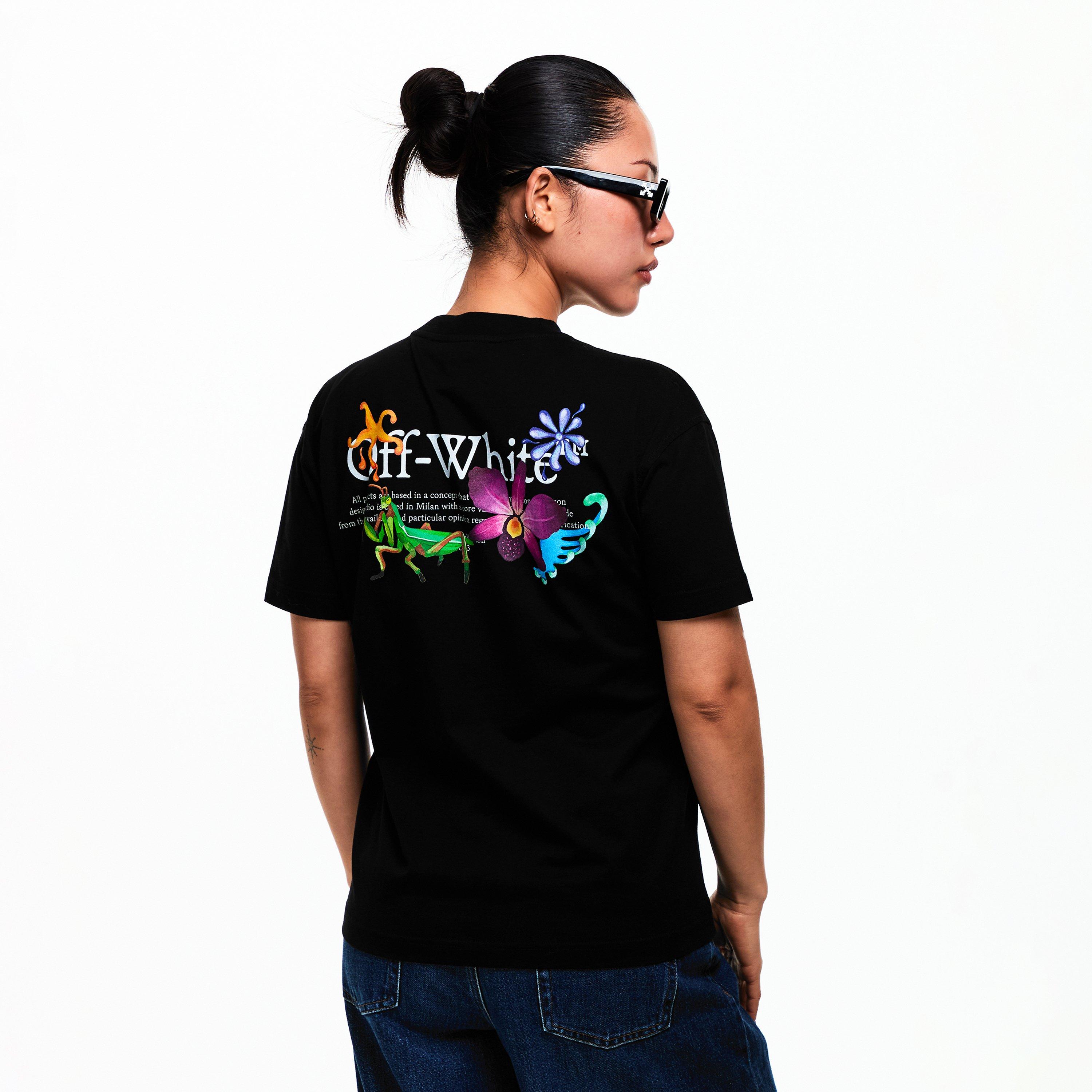 Black/White - Off White - Off Soft Life Tee Ld61 - 4