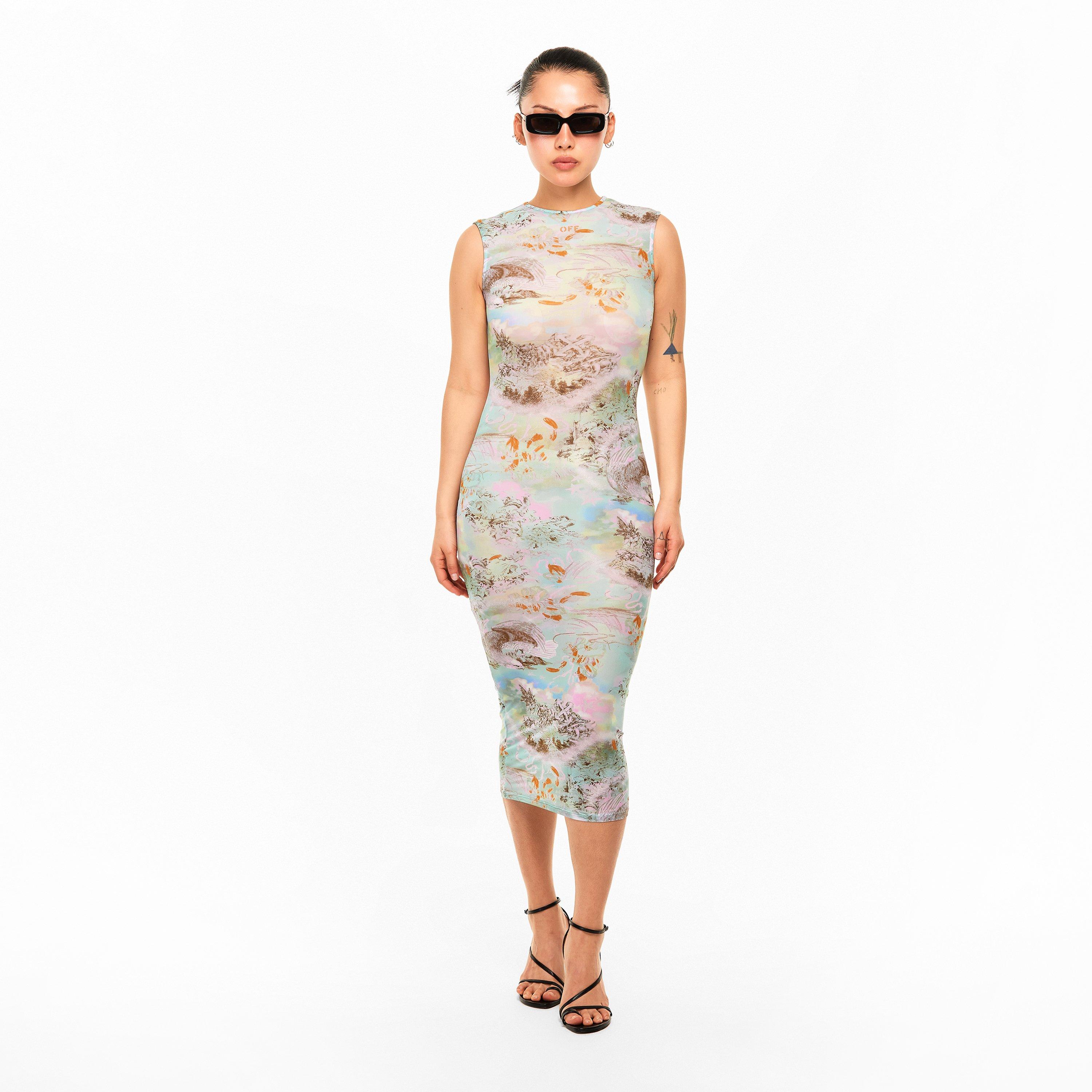 Multi - Off White - Off Story Dress Ld61 - 6