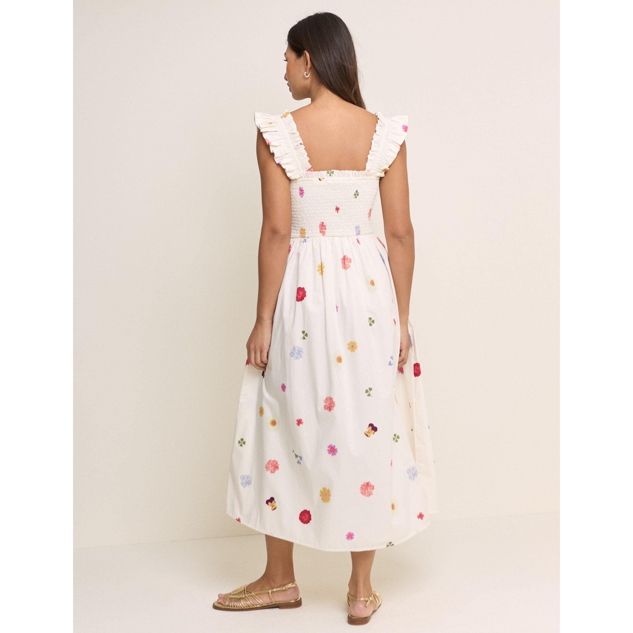 White - Nobodys Child - Christina Midi Dress - 4