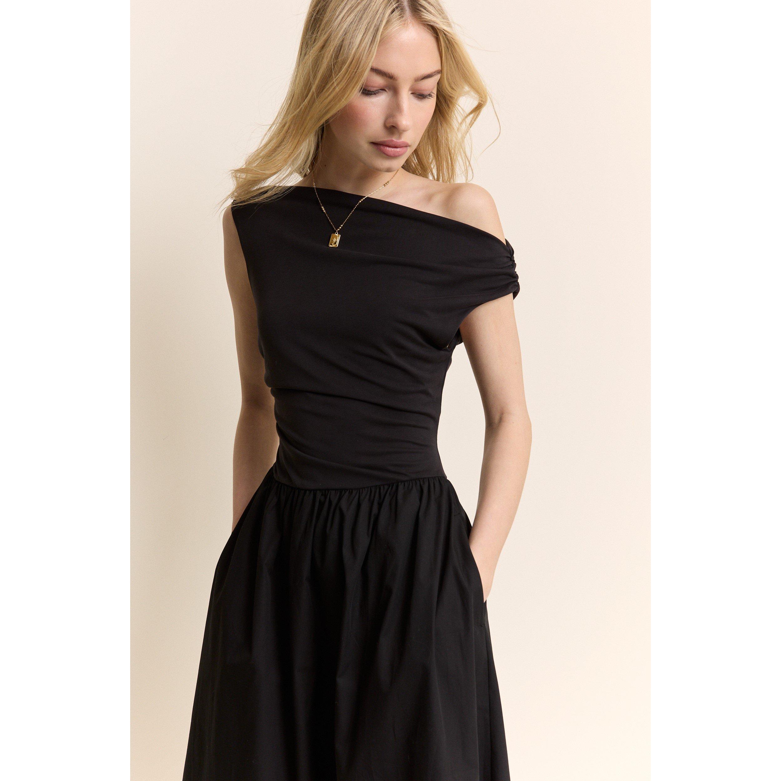 Black - Nobodys Child - Beth Midi Dress - 3