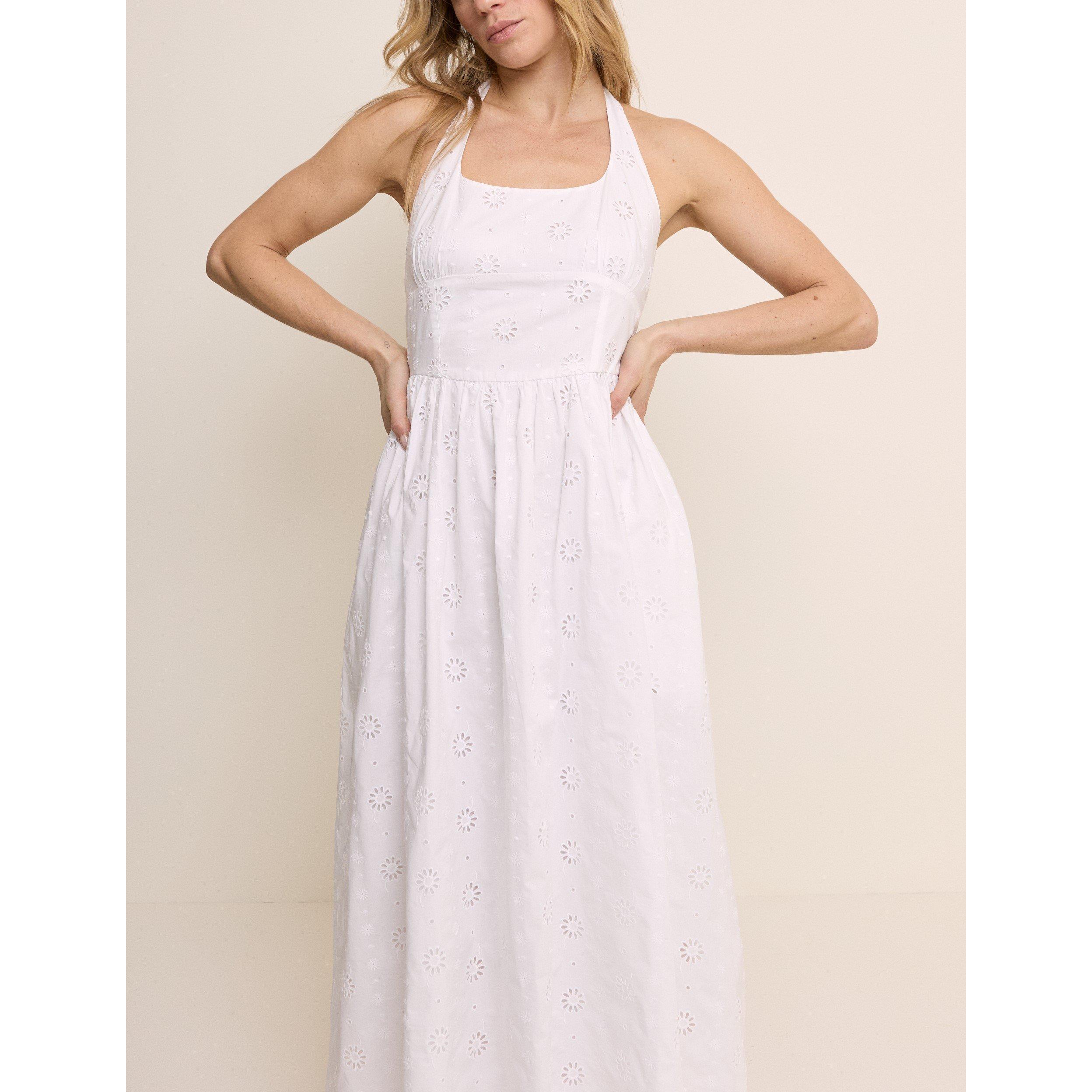 White - Nobodys Child - Hallie Midi Dress - 3