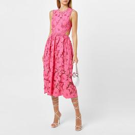 Self Portrait Lace Midi Dress