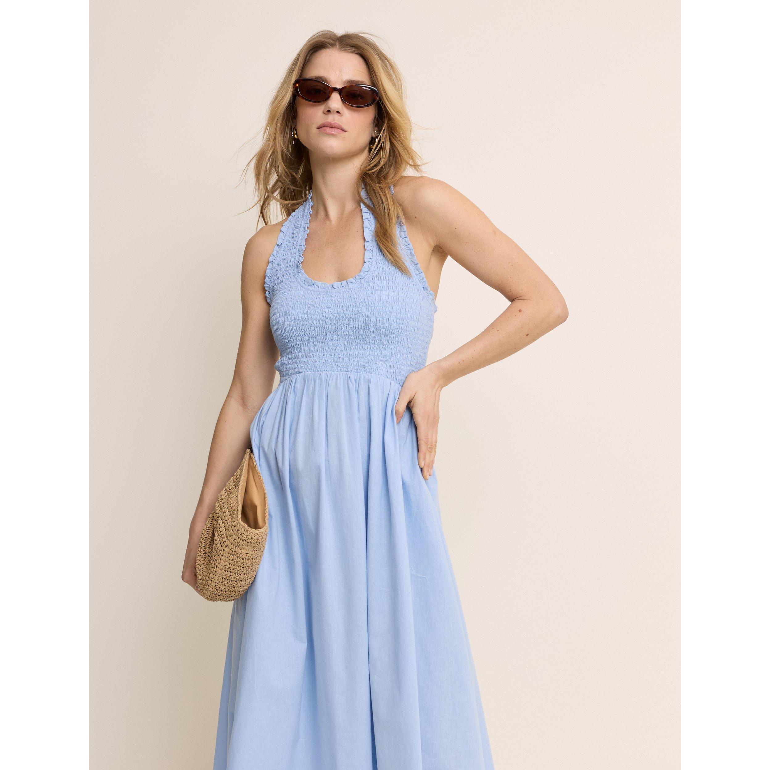 Katie♡NOBODY'S DAUGHTER baby dress 水色 Nobodys Child Caterina Midi Dress | Flannels