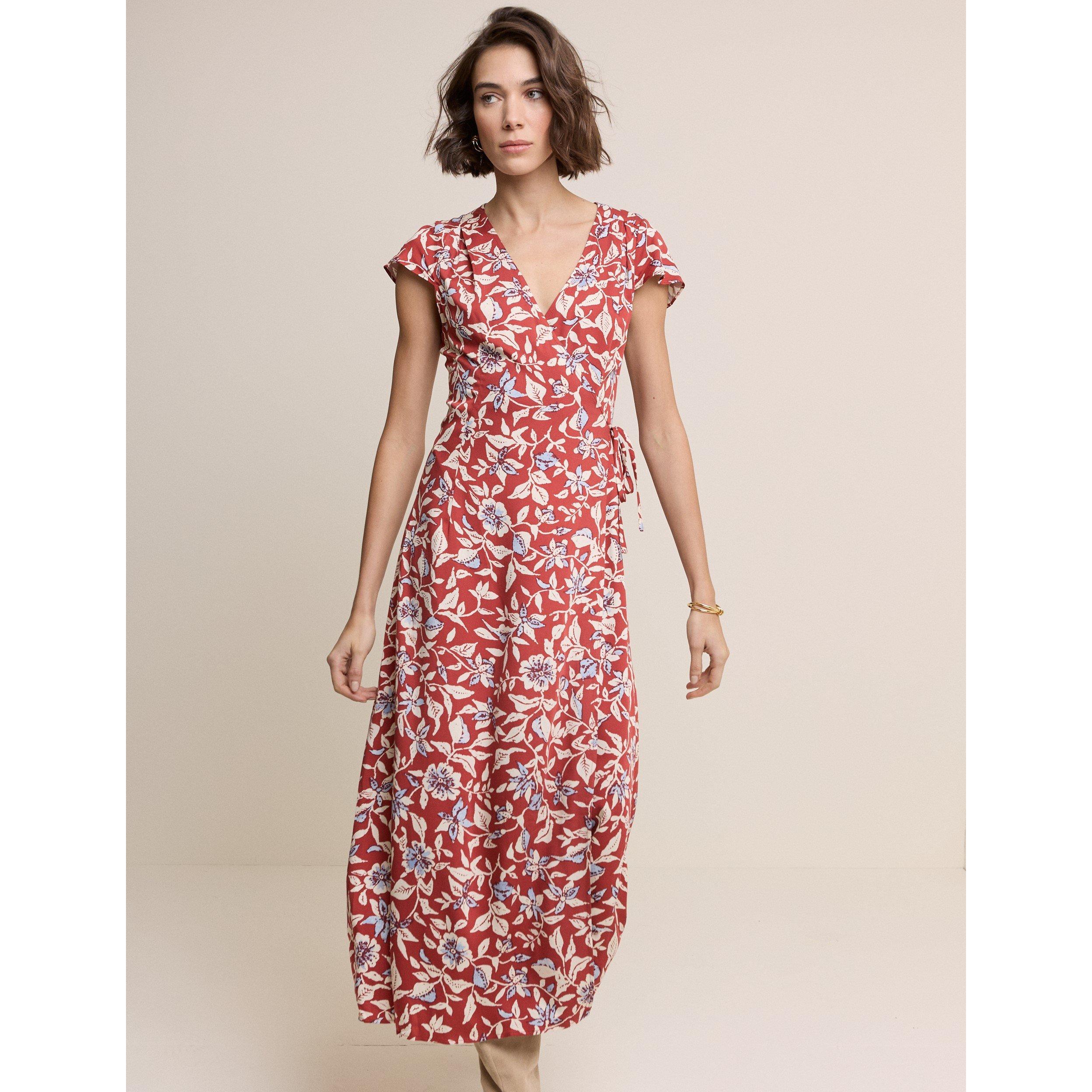 Red - Nobodys Child - Bree Midi Dress - 1