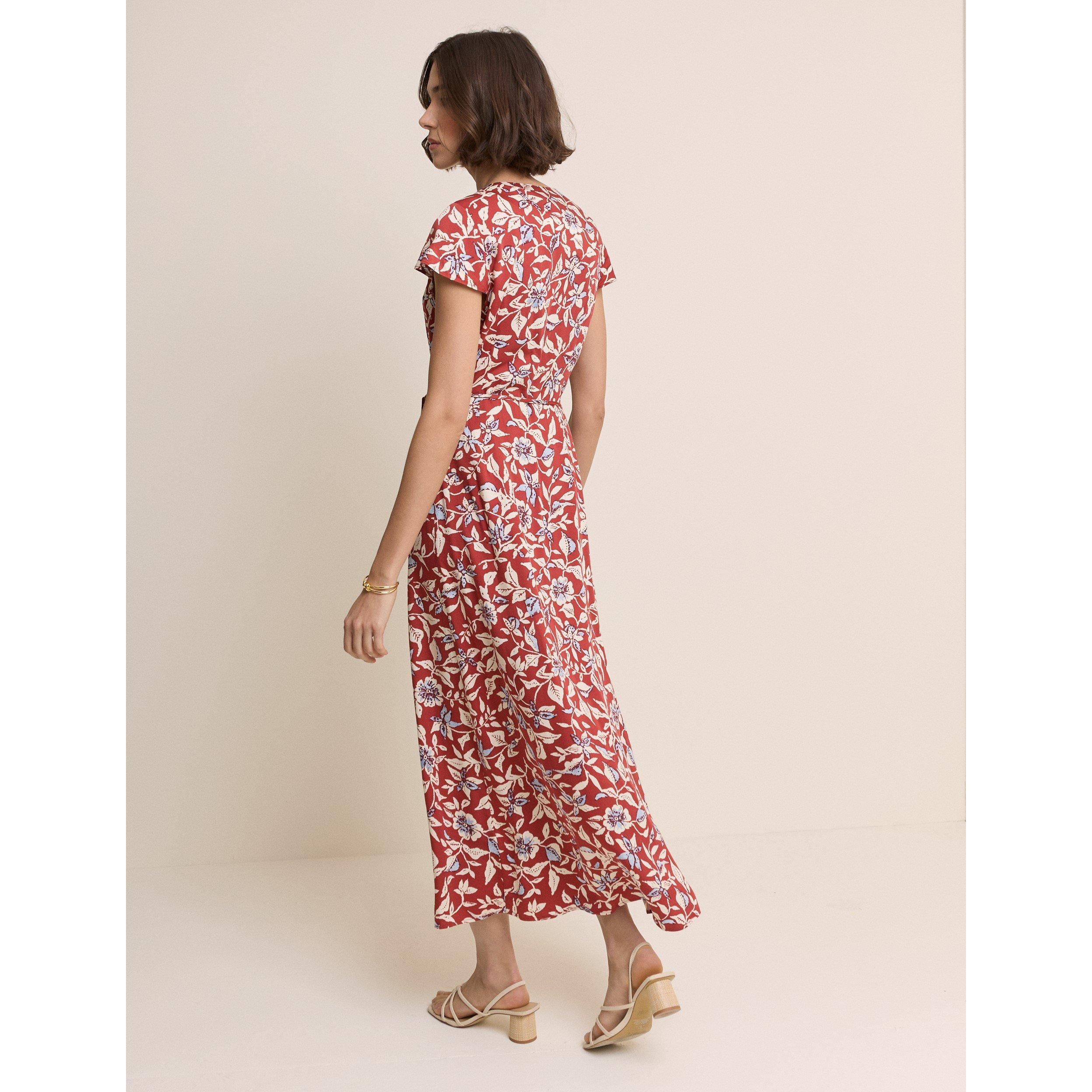 Red - Nobodys Child - Bree Midi Dress - 2