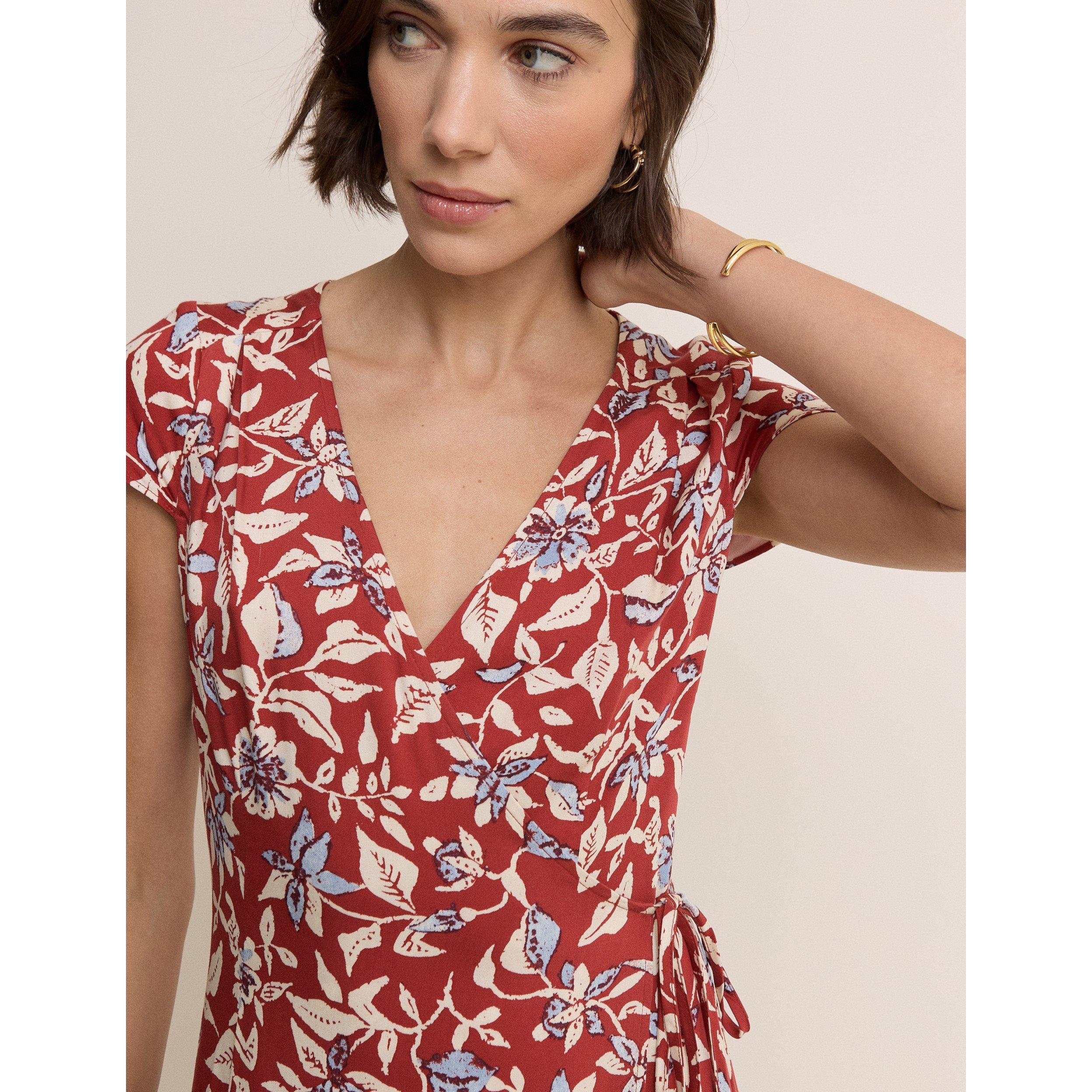 Red - Nobodys Child - Bree Midi Dress - 3