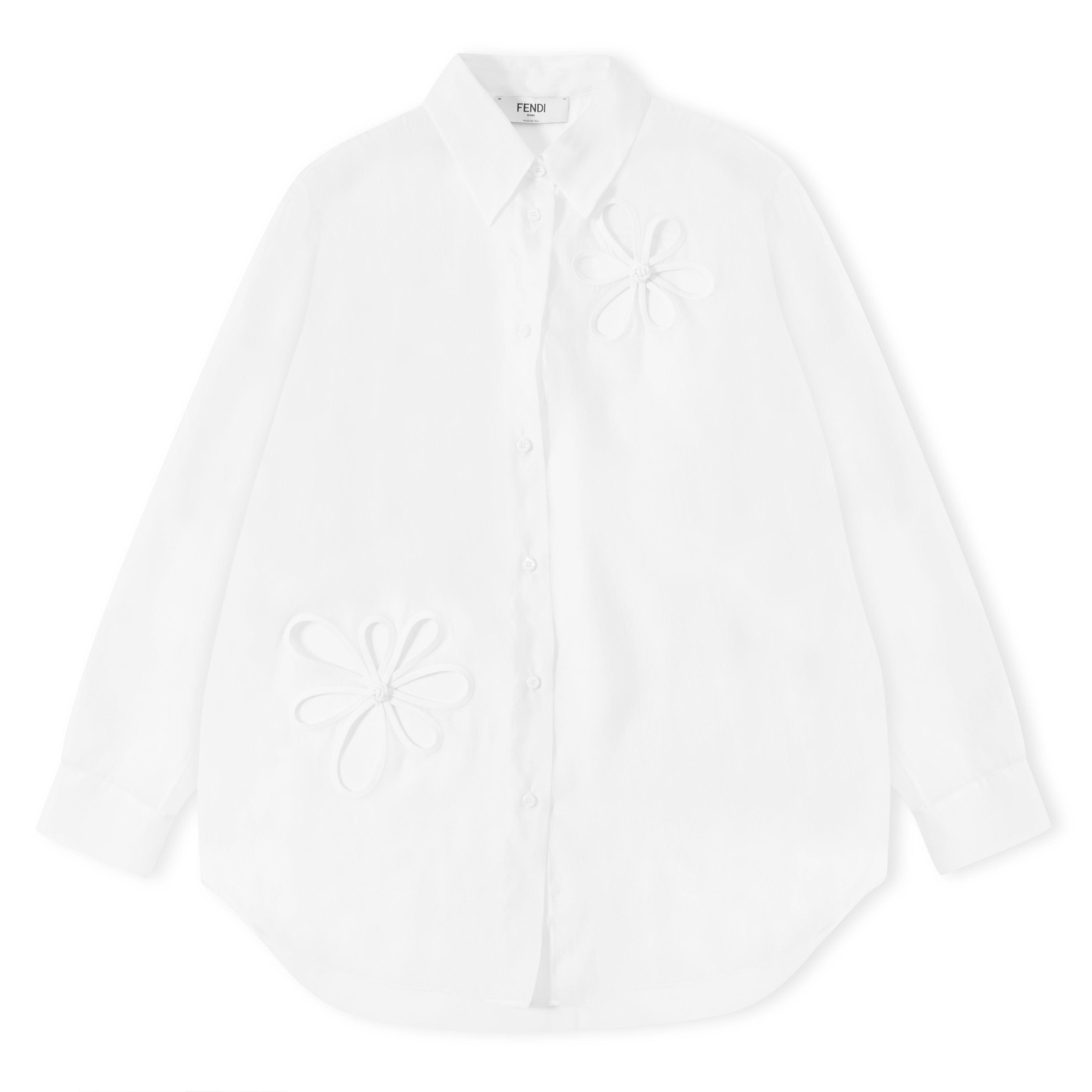 White - Fendi - Fendi Organza Flwr Ld62 - 1