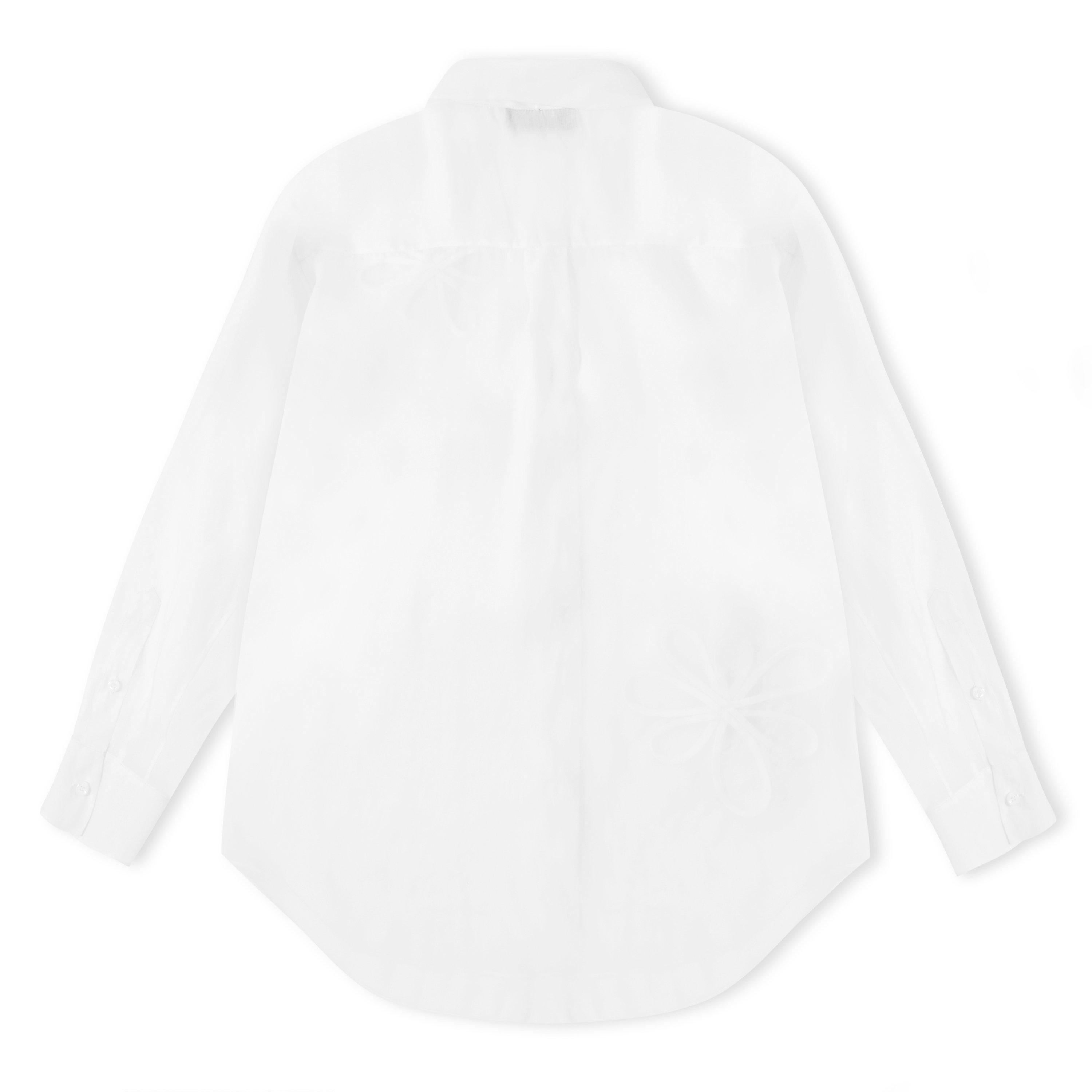 White - Fendi - Fendi Organza Flwr Ld62 - 2