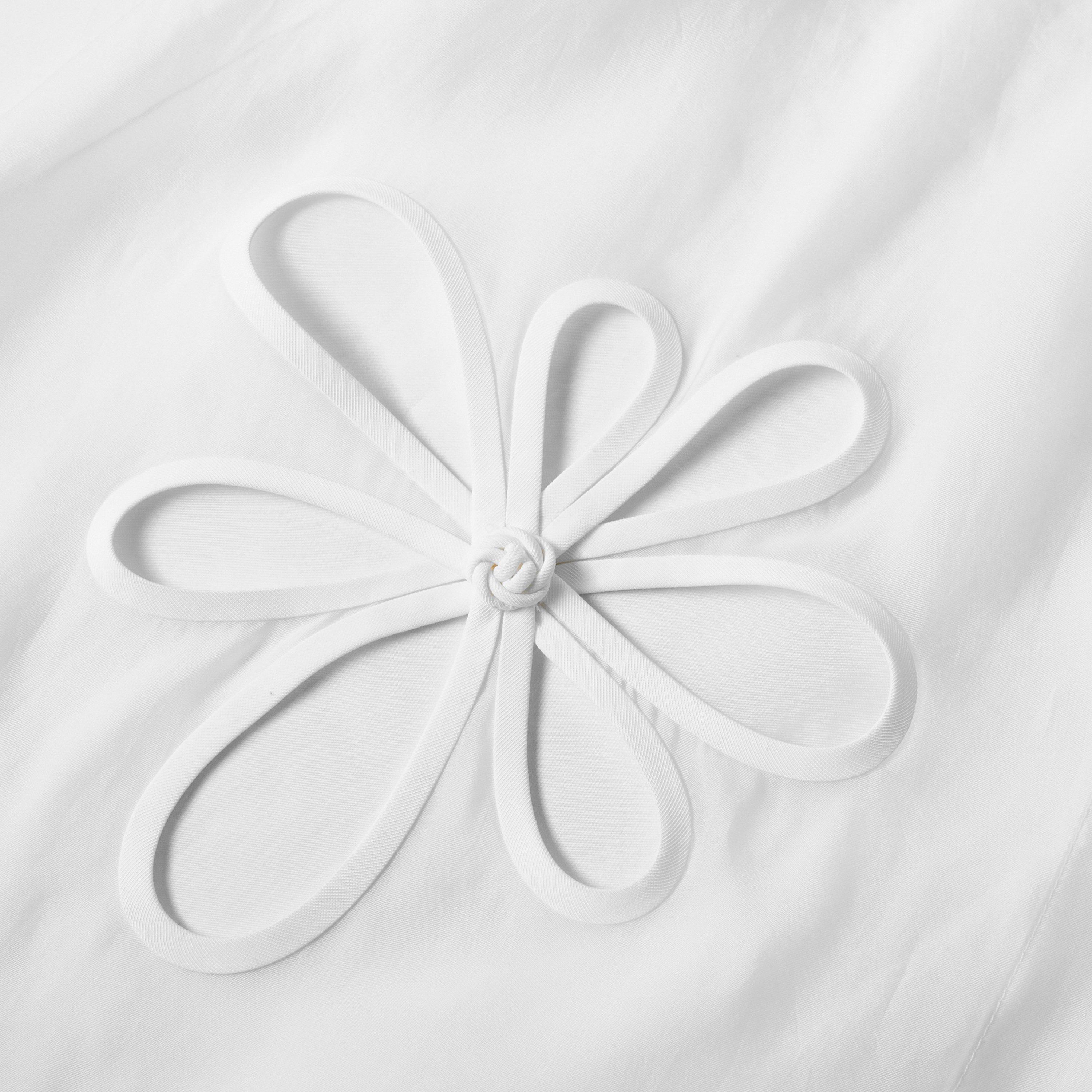 White - Fendi - Women's Long Sleeve Patterned Shirt - 5