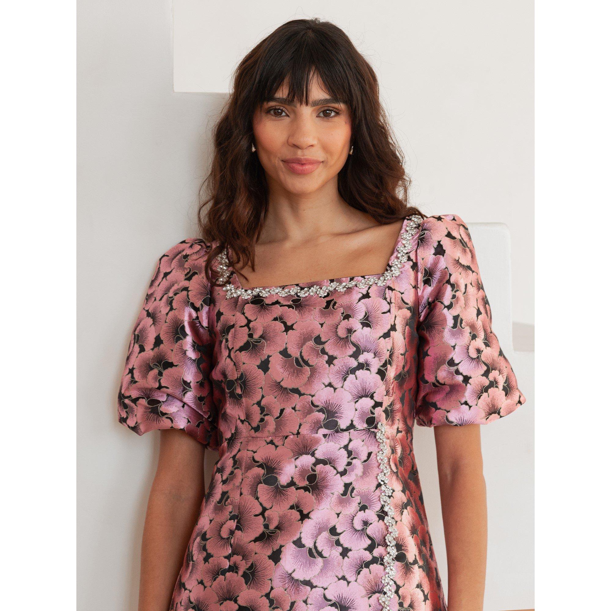 Rosa - Lovedrobe - Lovedro Mini Dress Ld99 - 3