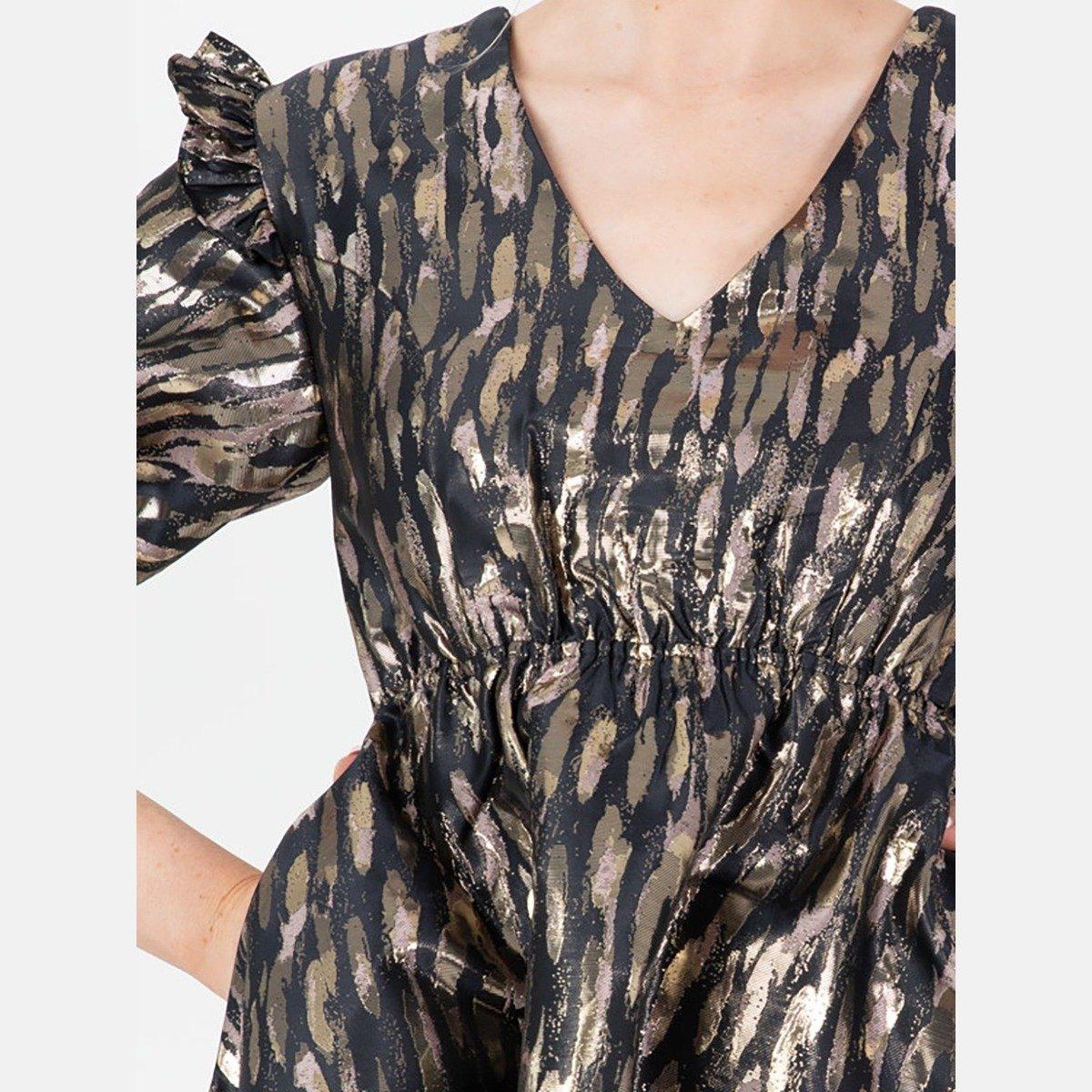 Oro - Lovedrobe - Lovedro M Mini Dress Ld99 - 5