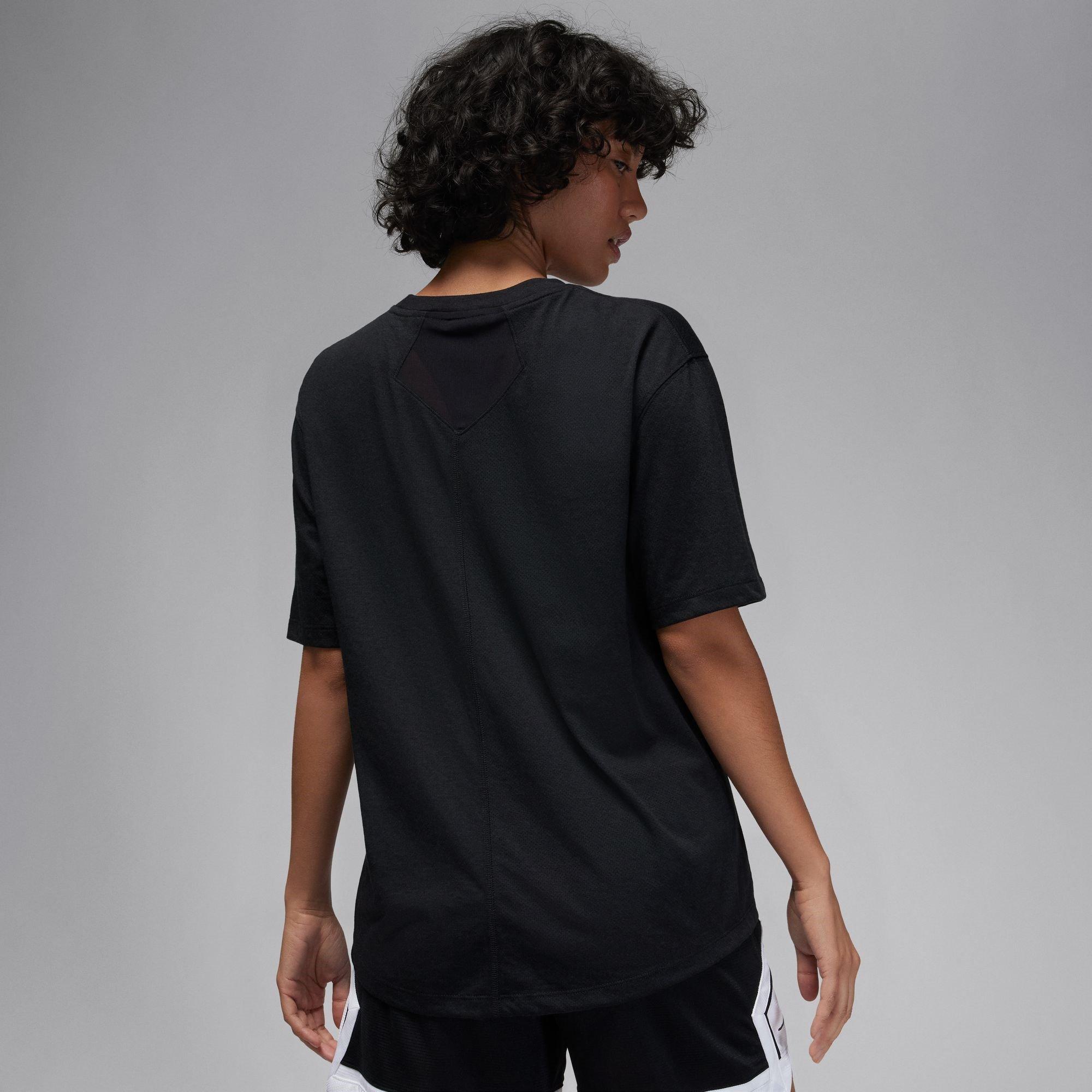 Black - Nike - Sport Women's Diamond Short-Sleeve Top - 2