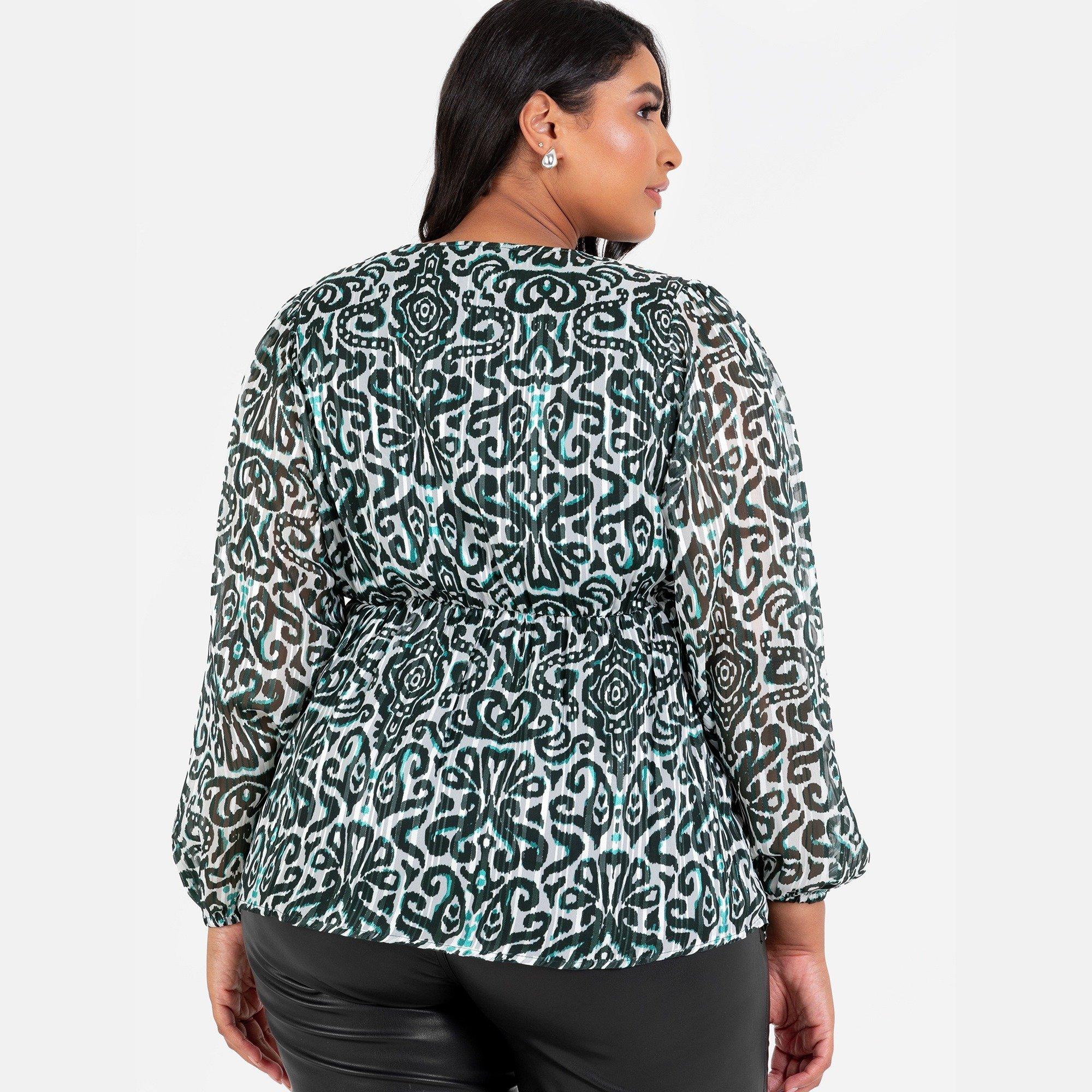 Groen - Lovedrobe - Lovedro Wrap Top Ld99 - 2