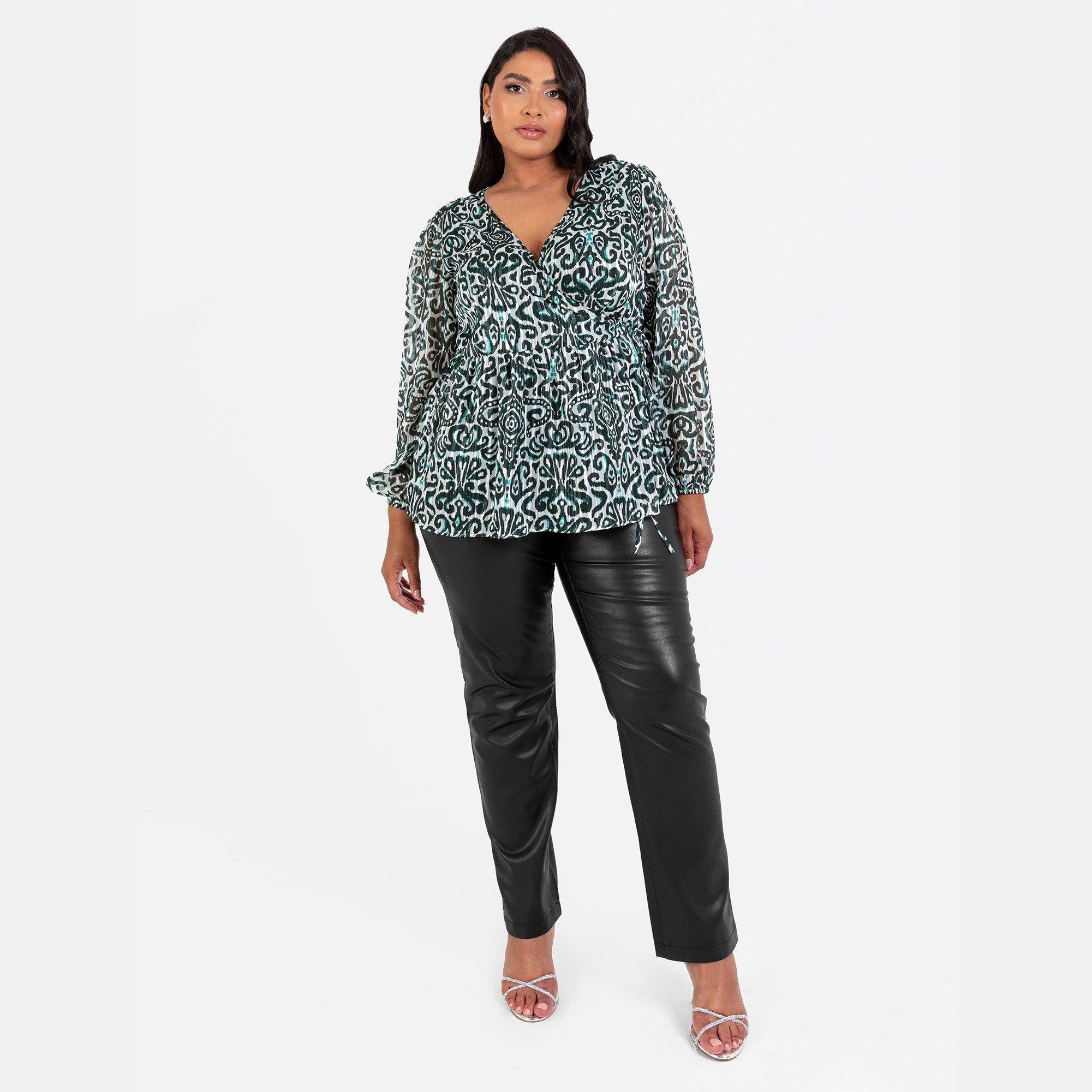 Groen - Lovedrobe - Lovedro Wrap Top Ld99 - 3