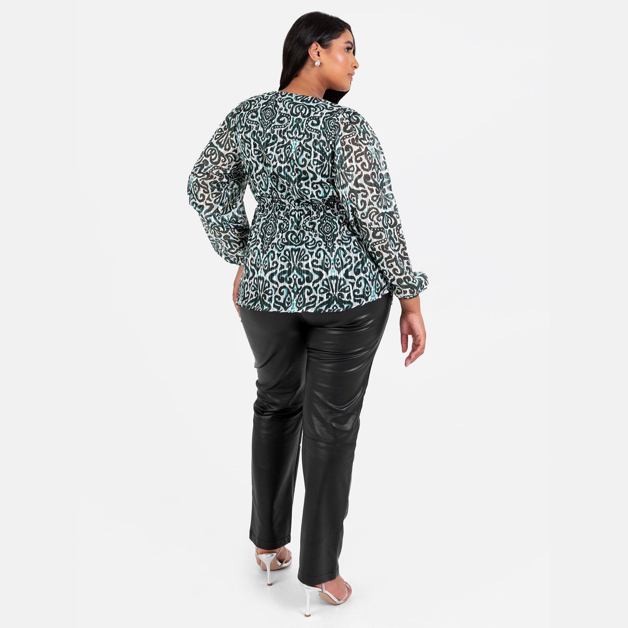 Groen - Lovedrobe - Lovedro Wrap Top Ld99 - 4