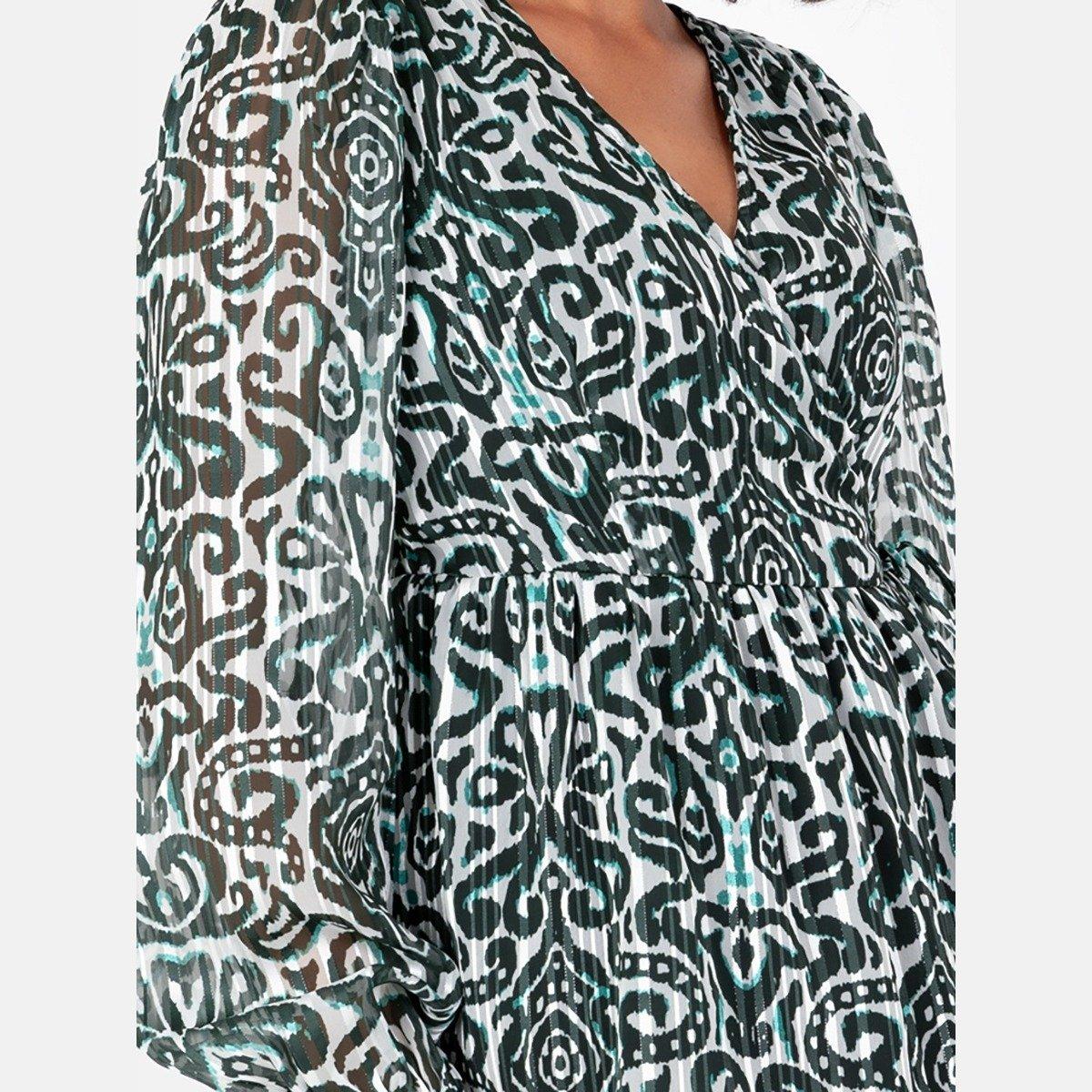 Groen - Lovedrobe - Lovedro Wrap Top Ld99 - 5