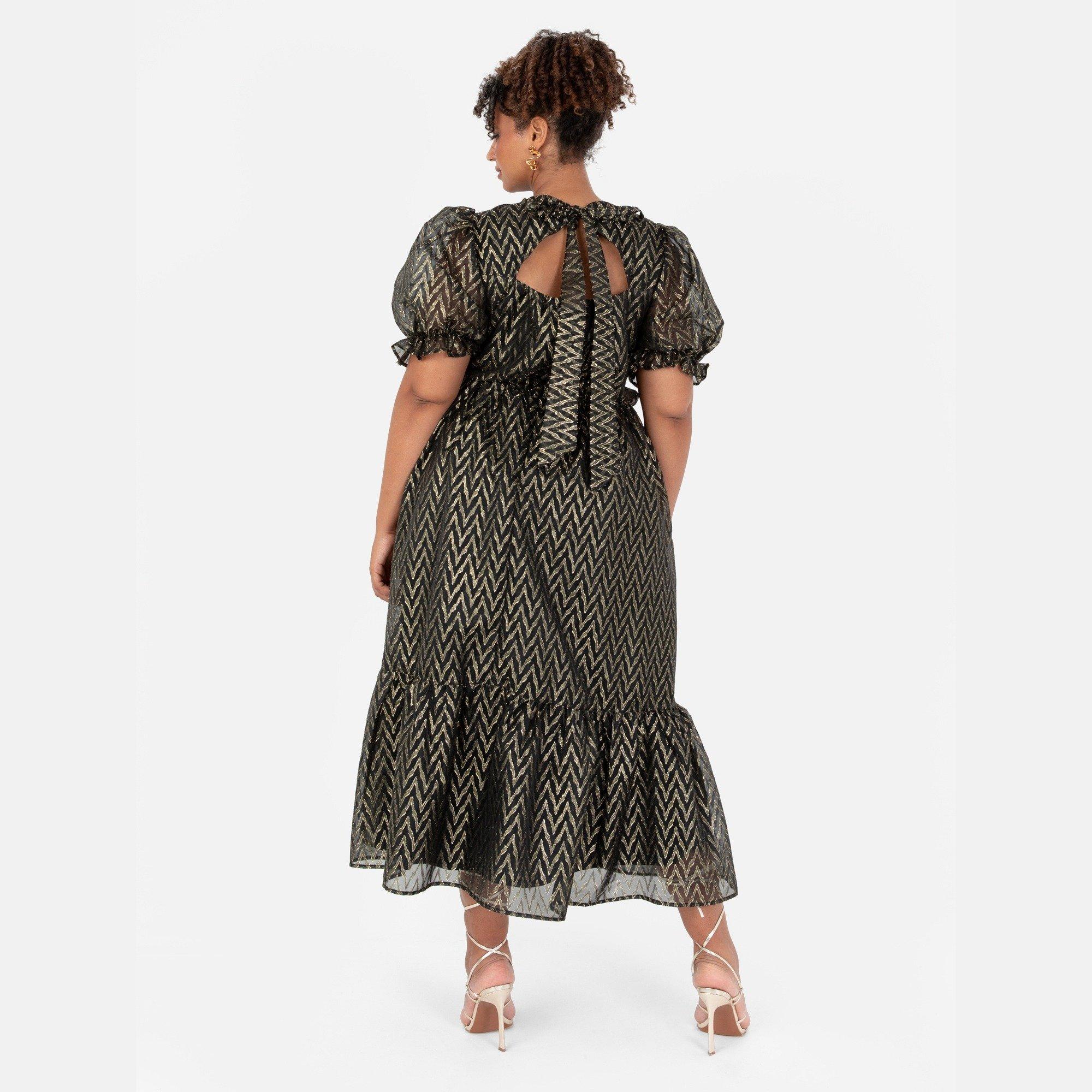 Gold - Lovedrobe - Lovedro Z Midi Drss Ld99 - 2