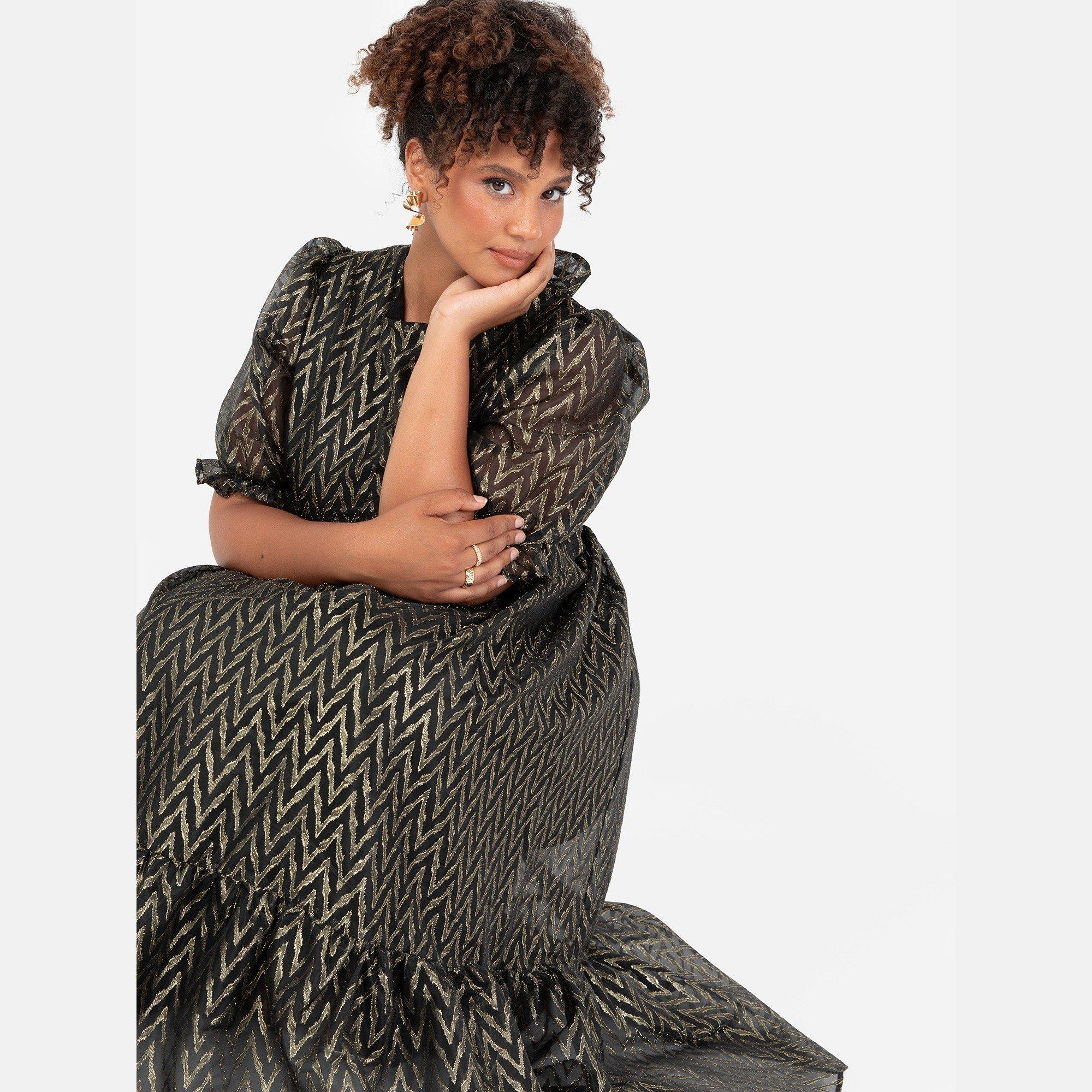 Gold - Lovedrobe - Lovedro Z Midi Drss Ld99 - 4