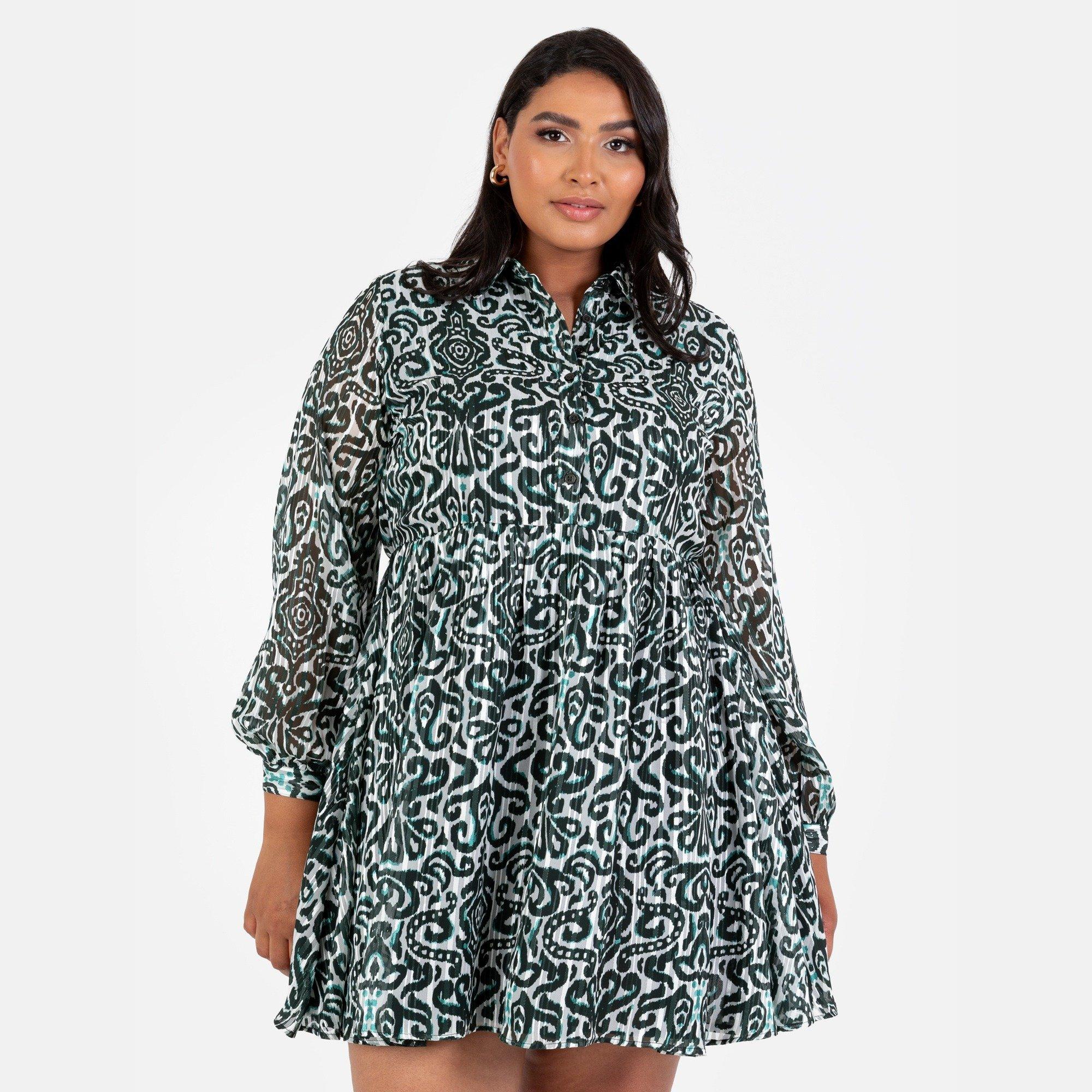 Grün - Lovedrobe - Lovedro Mini Drss Ld99 - 3