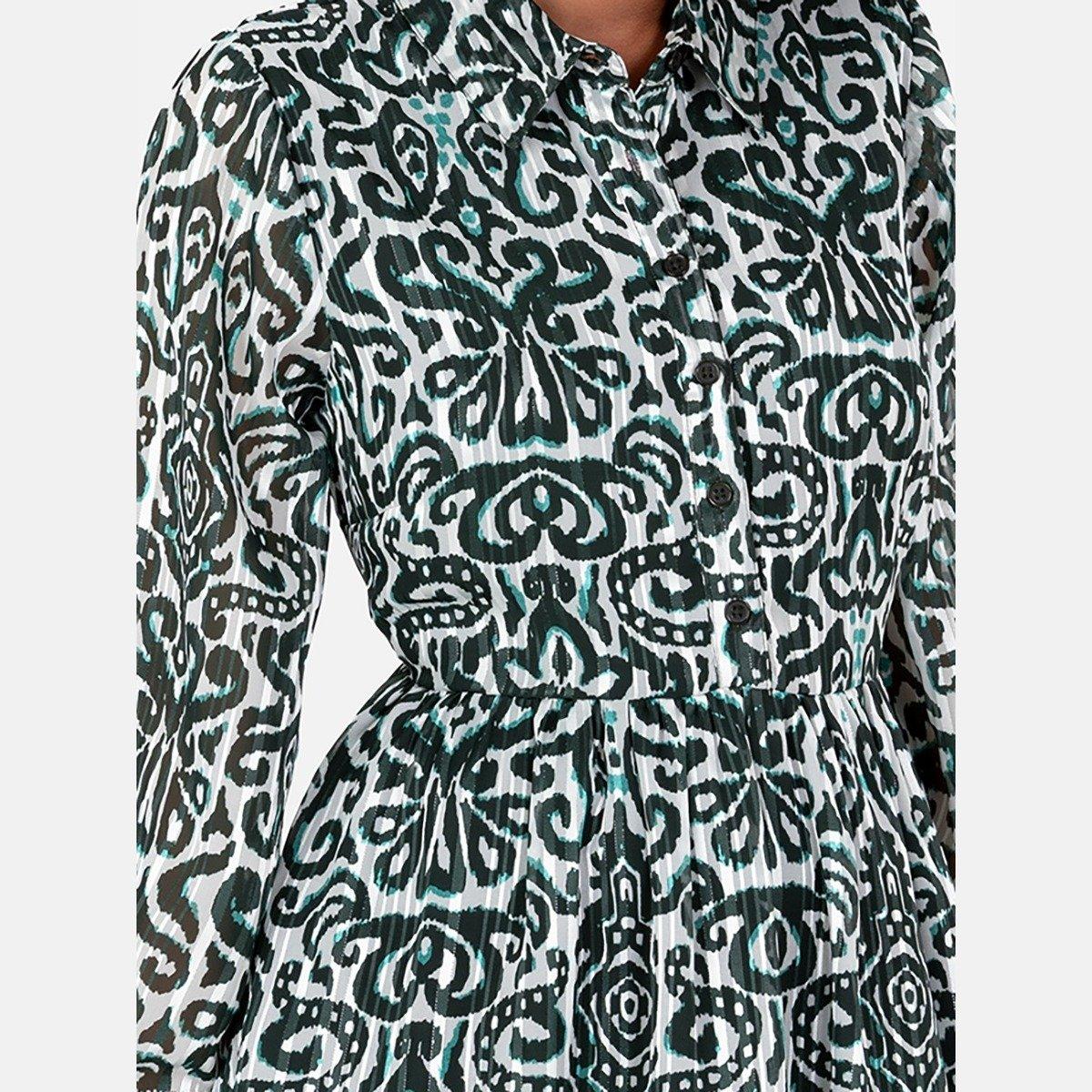 Grün - Lovedrobe - Lovedro Mini Drss Ld99 - 5