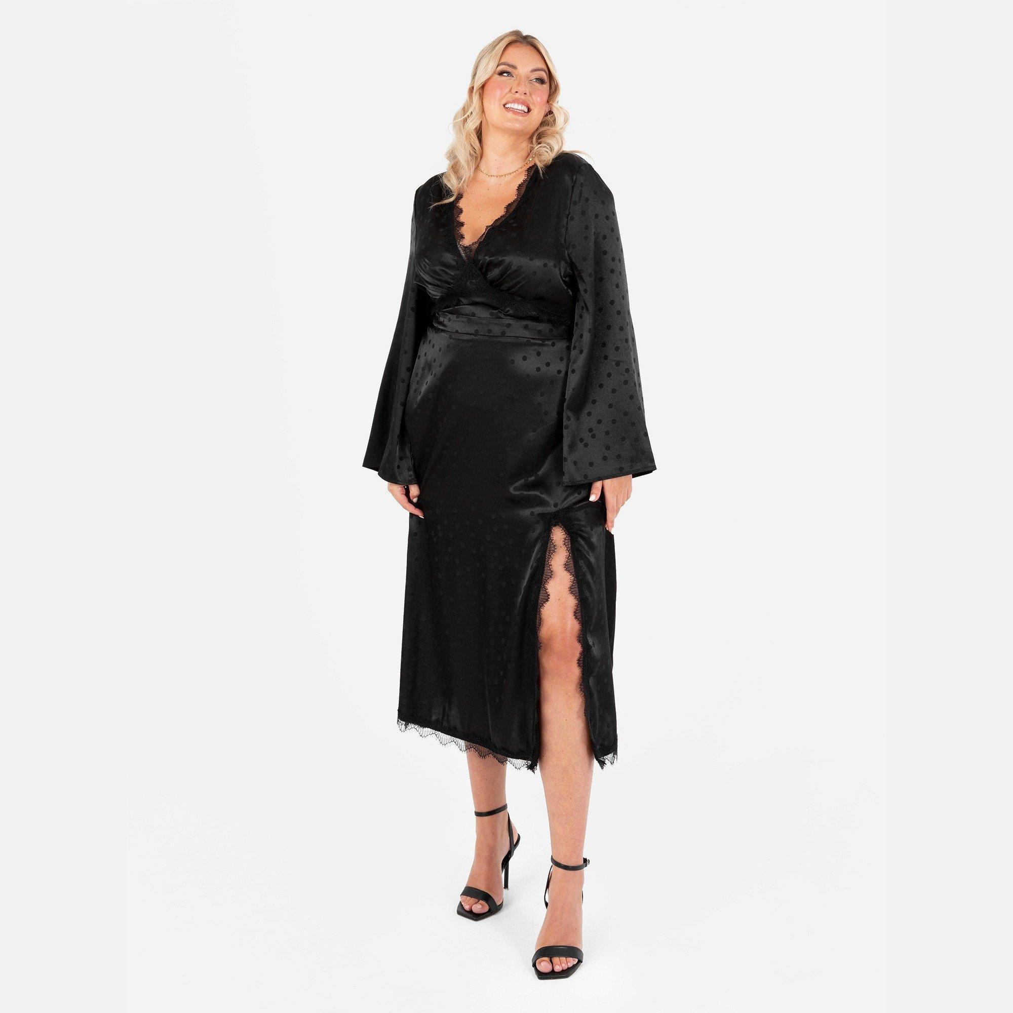 Zwart - Lovedrobe - Lovedro PD Skirt Ld99 - 6