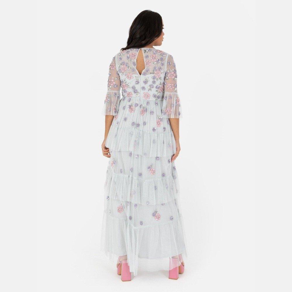 Gletschergrau - Maya Deluxe - Maya De R Maxi Dress Ld99 - 4