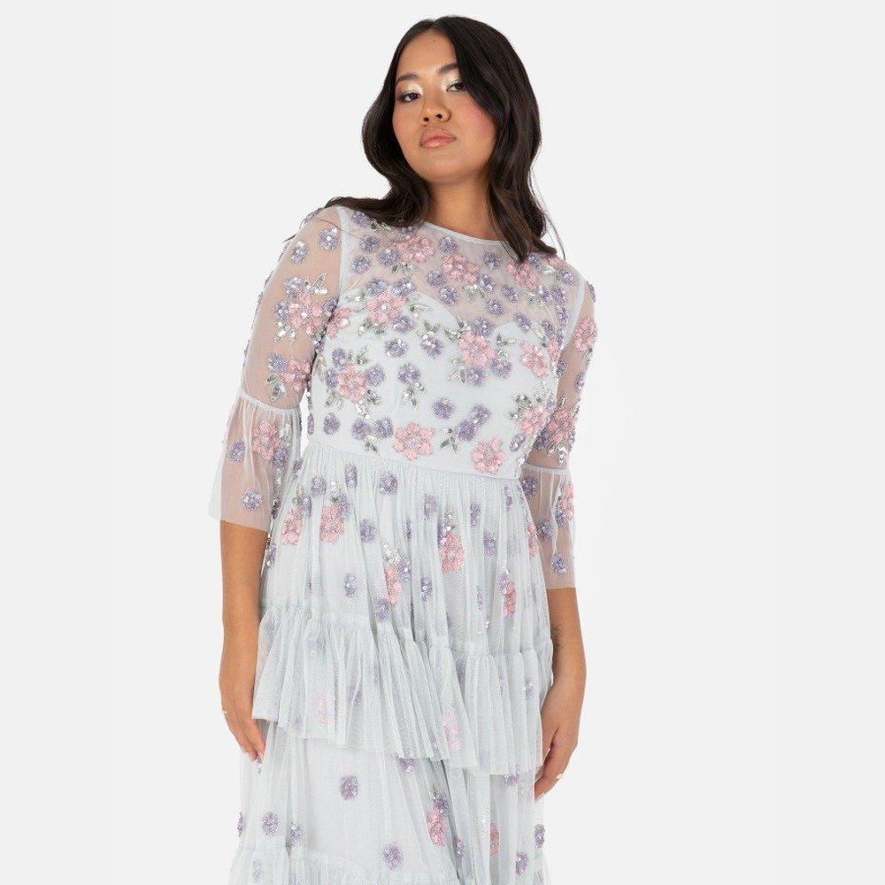 Gletschergrau - Maya Deluxe - Maya De R Maxi Dress Ld99 - 5
