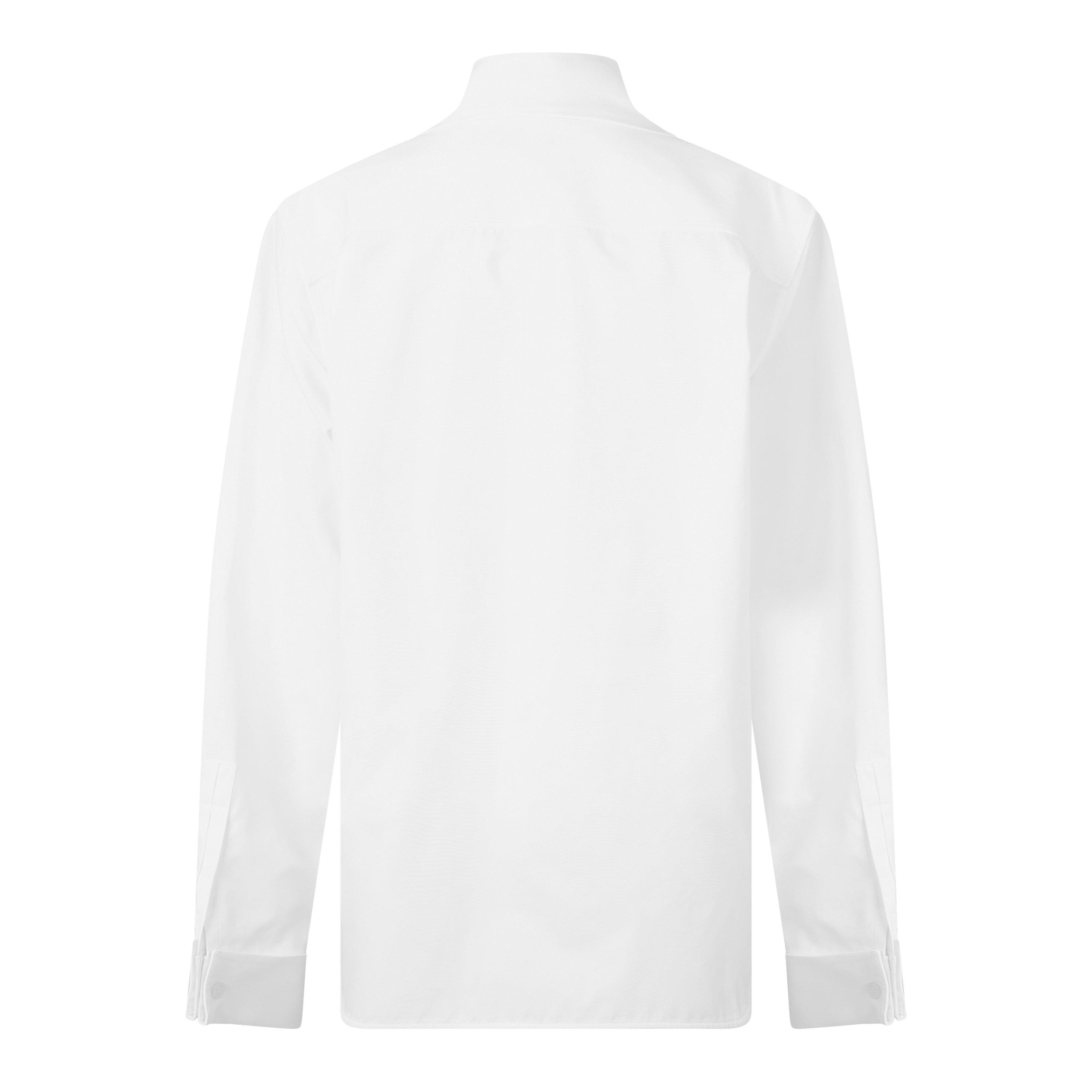 Blanc - Saint Laurent - Women's Long Sleeve Shirt - 2
