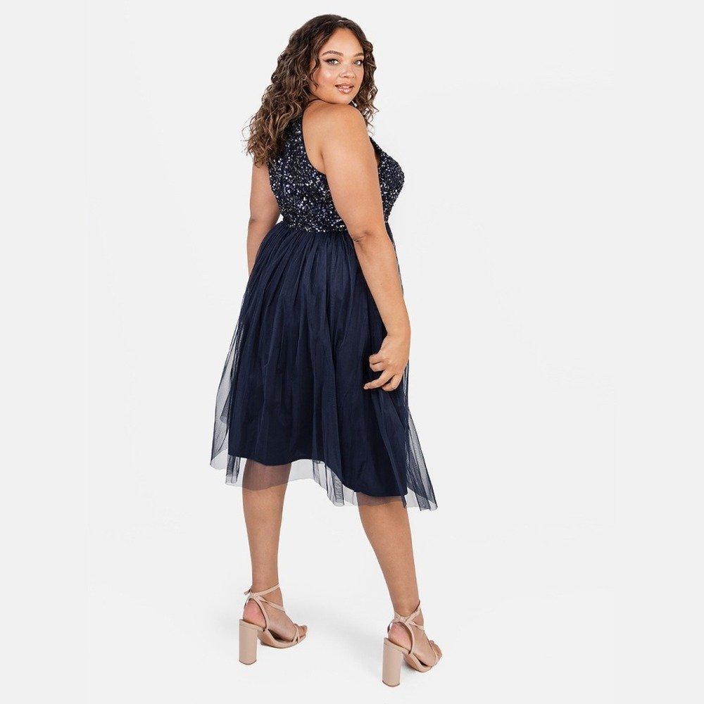 Azul Marinho - Maya Deluxe - Maya De Midi Drss Ld99 - 2