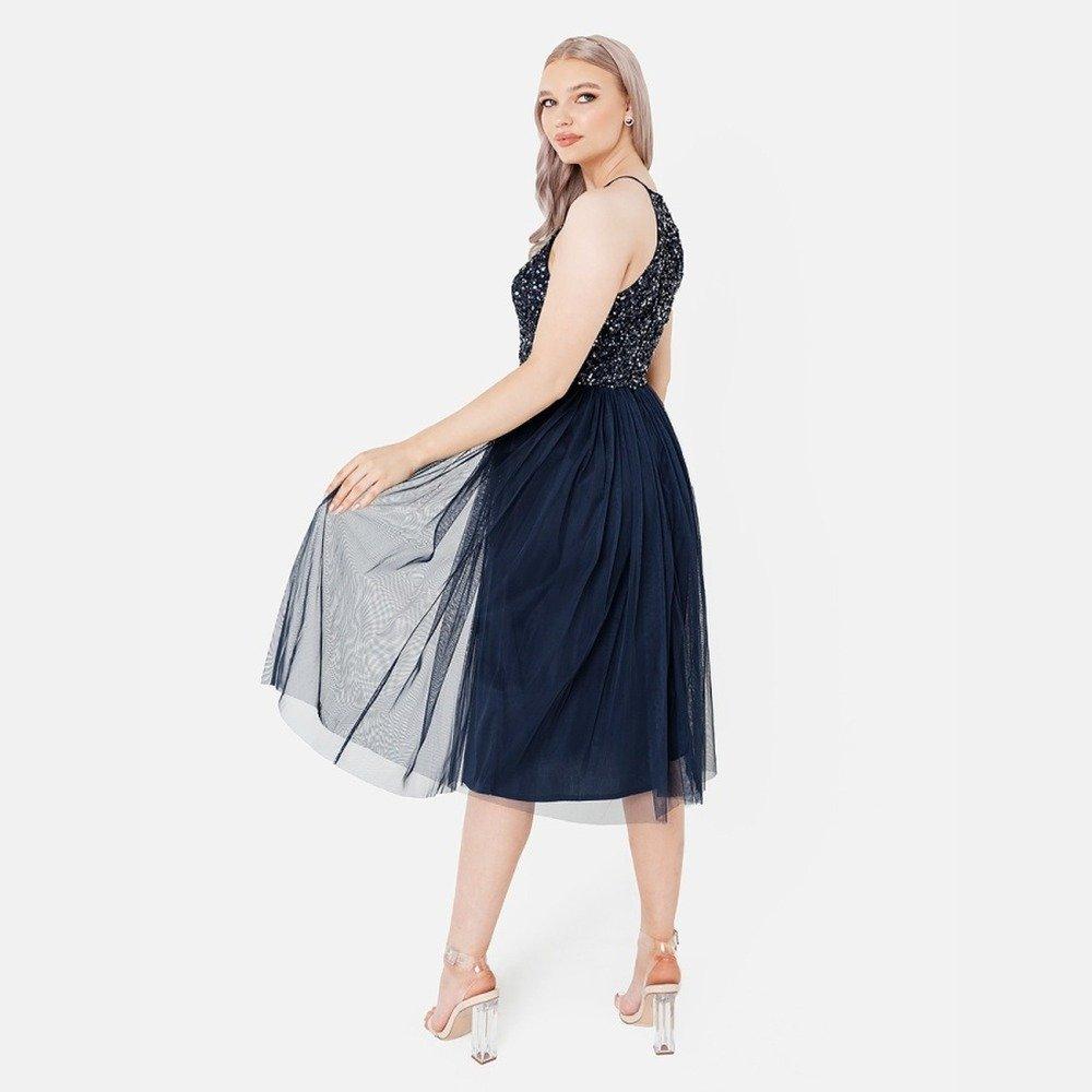 Azul Marinho - Maya Deluxe - Maya De Midi Drss Ld99 - 4