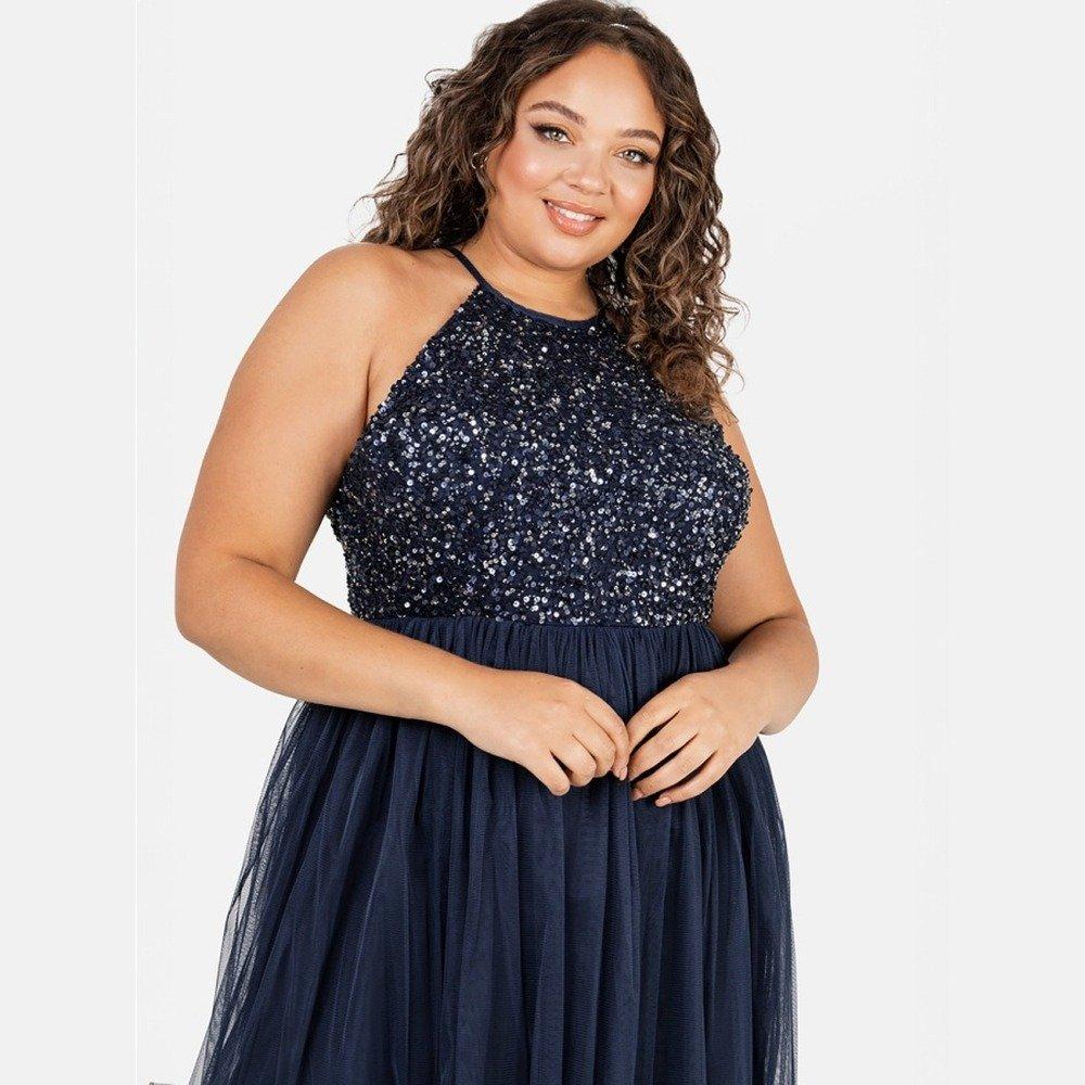 Azul Marinho - Maya Deluxe - Maya De Midi Drss Ld99 - 5