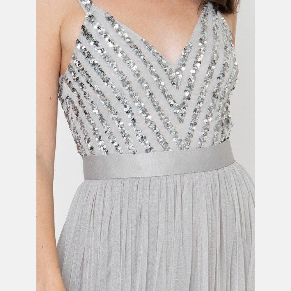 Soft Grey - Maya Deluxe - Maya De Stripe Maxi Ld99 - 5