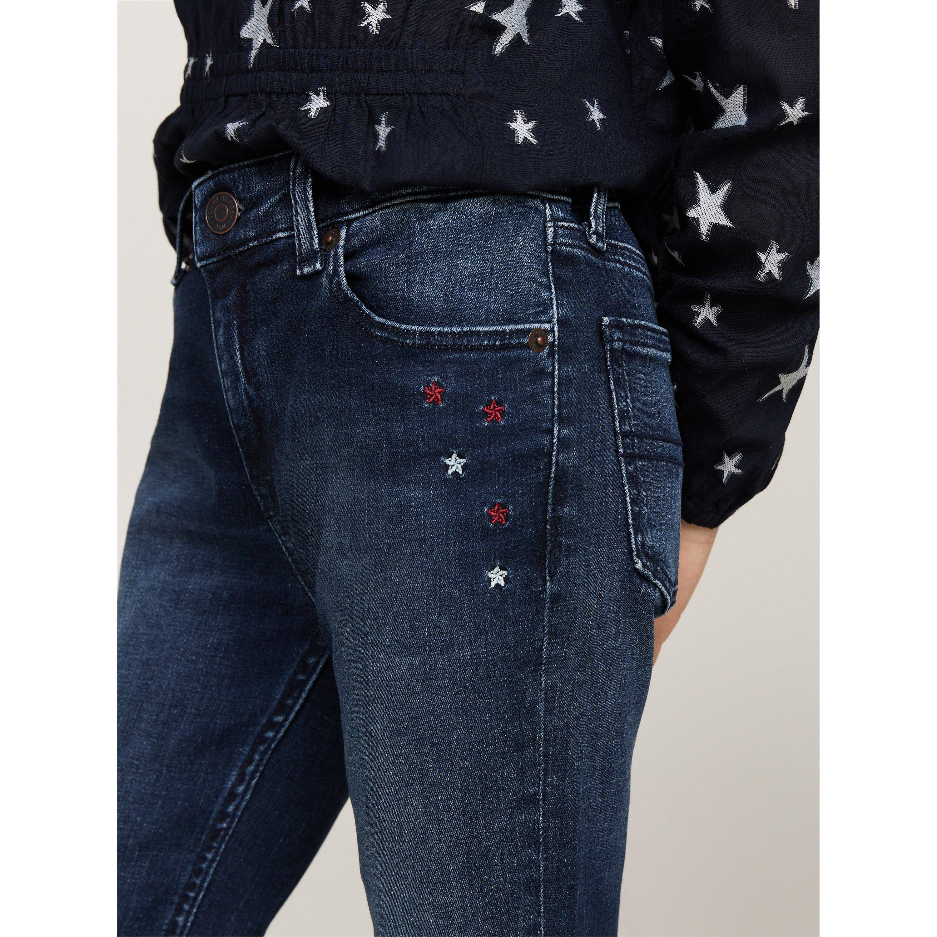 Blu/Blk 0G0 - Tommy Hilfiger - Bootcut jeans Junior - 2