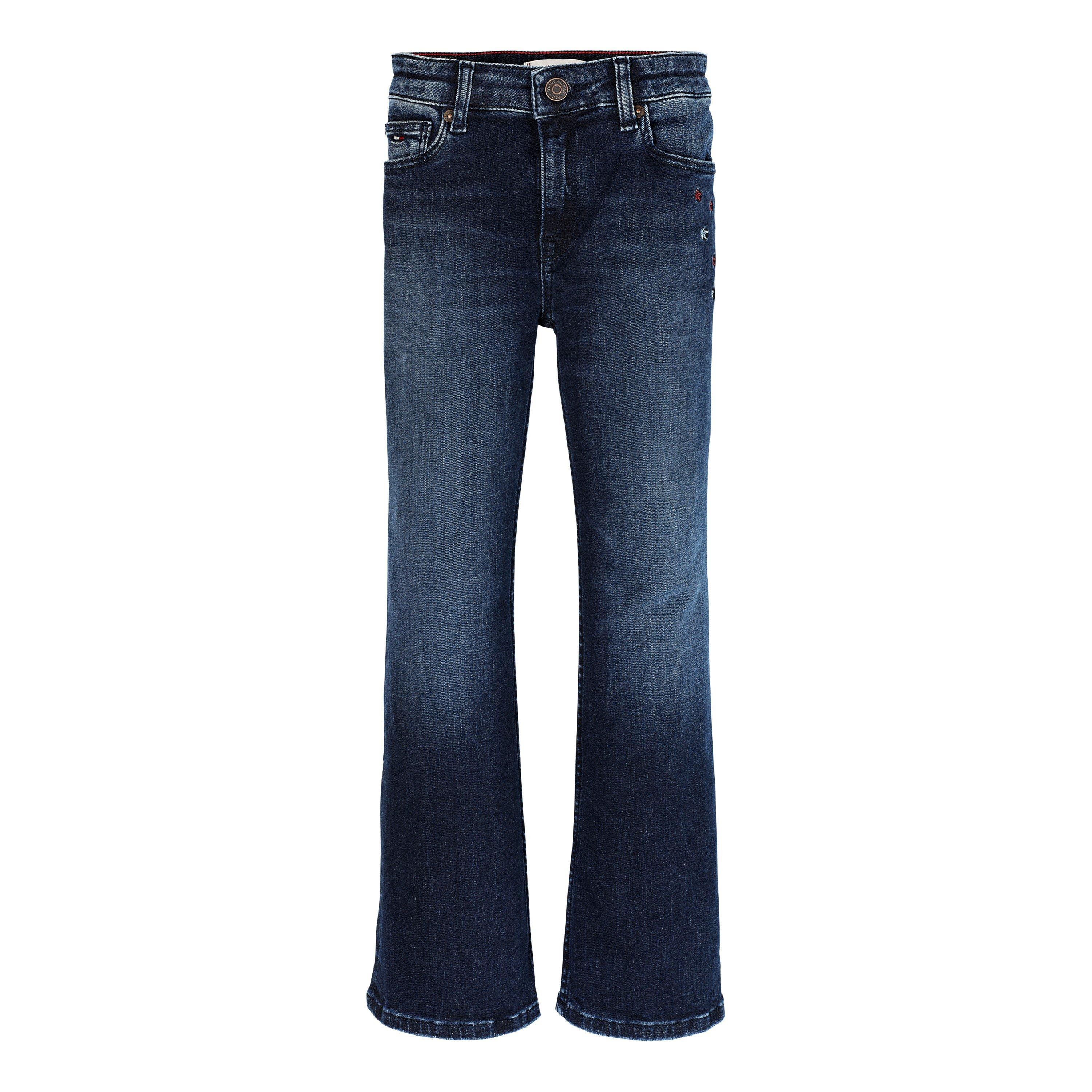 Blu/Blk 0G0 - Tommy Hilfiger - Bootcut jeans Junior - 5