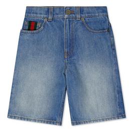 Gucci JuniorsDenim Shorts