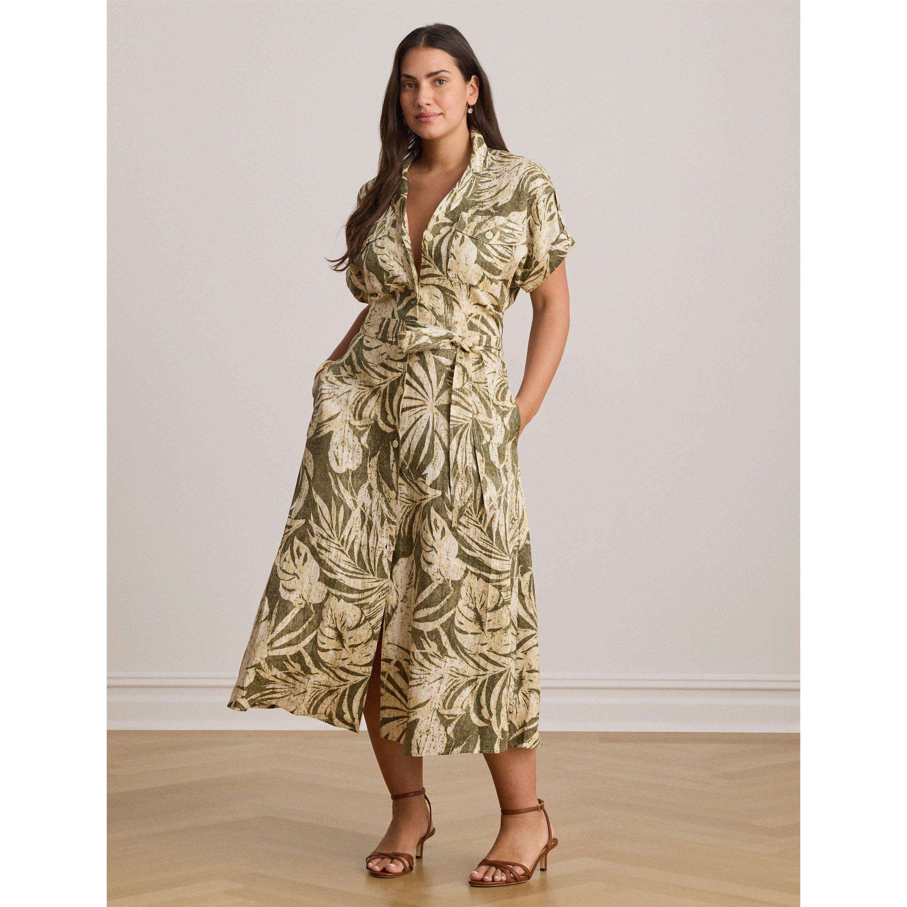 OLIVE - Lauren by Ralph Lauren - Women's Shirt Dress - 2