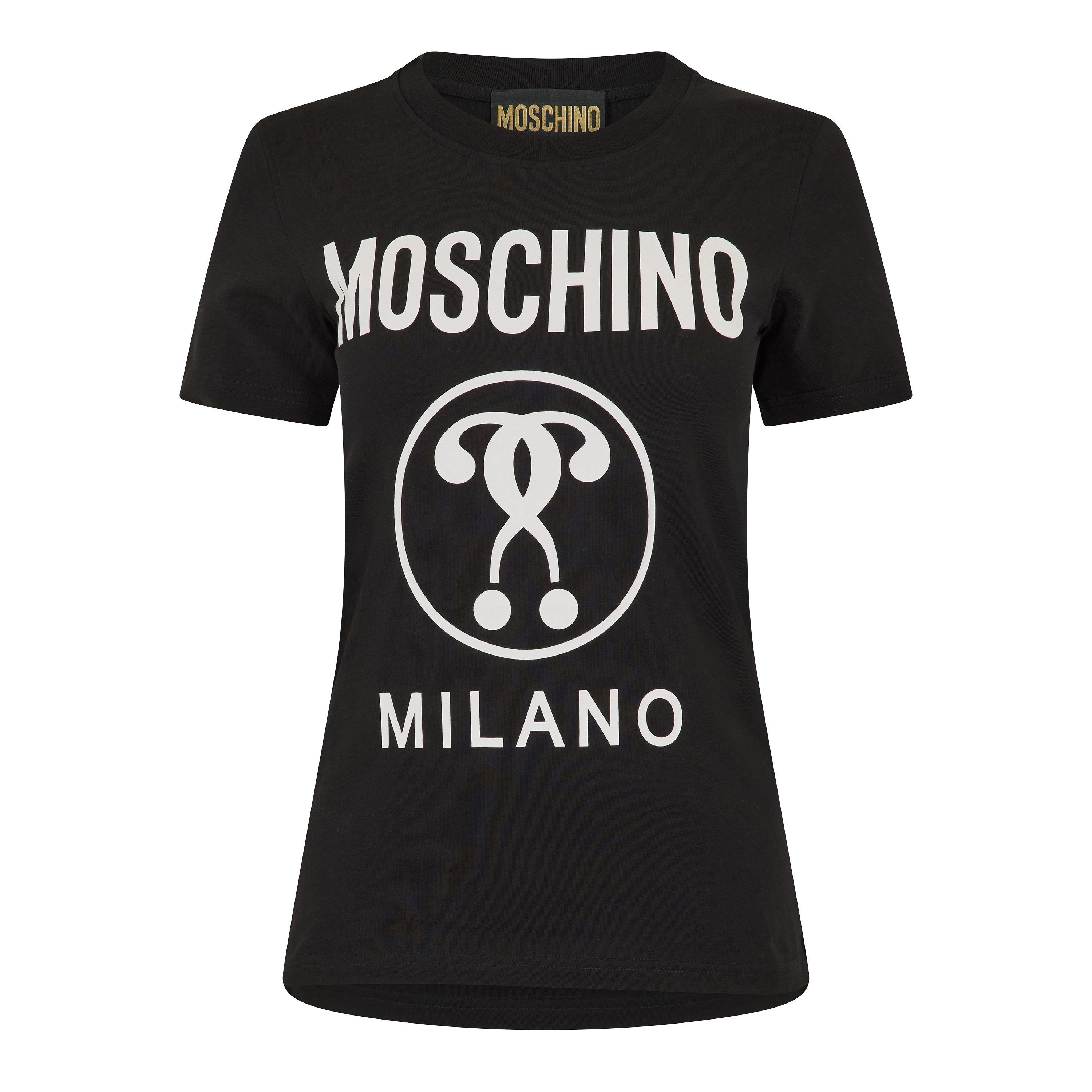 Black - Moschino - Women's T-Shirt - 1