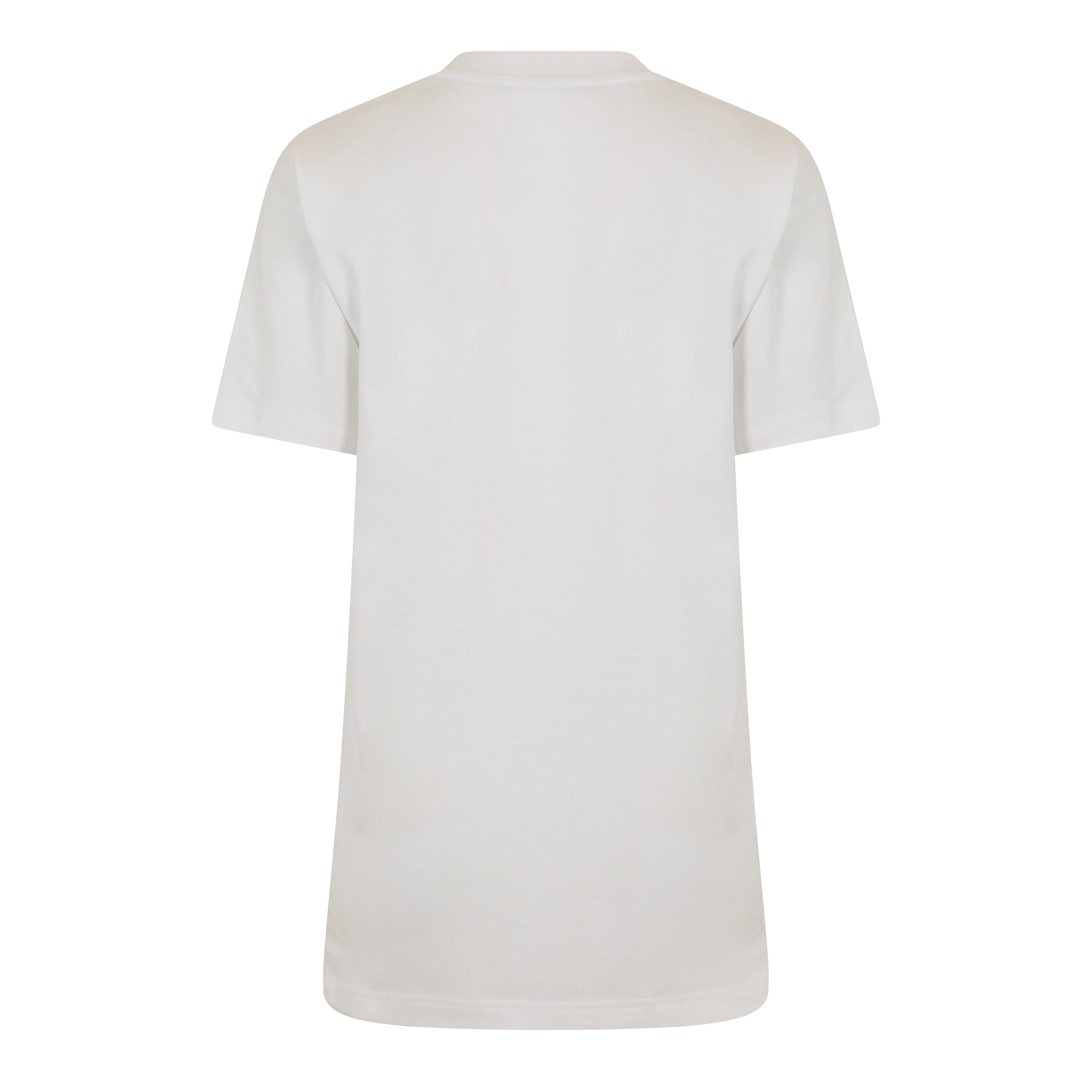 White - Moschino - Moschino Reg Fit Tee Ld99 - 2