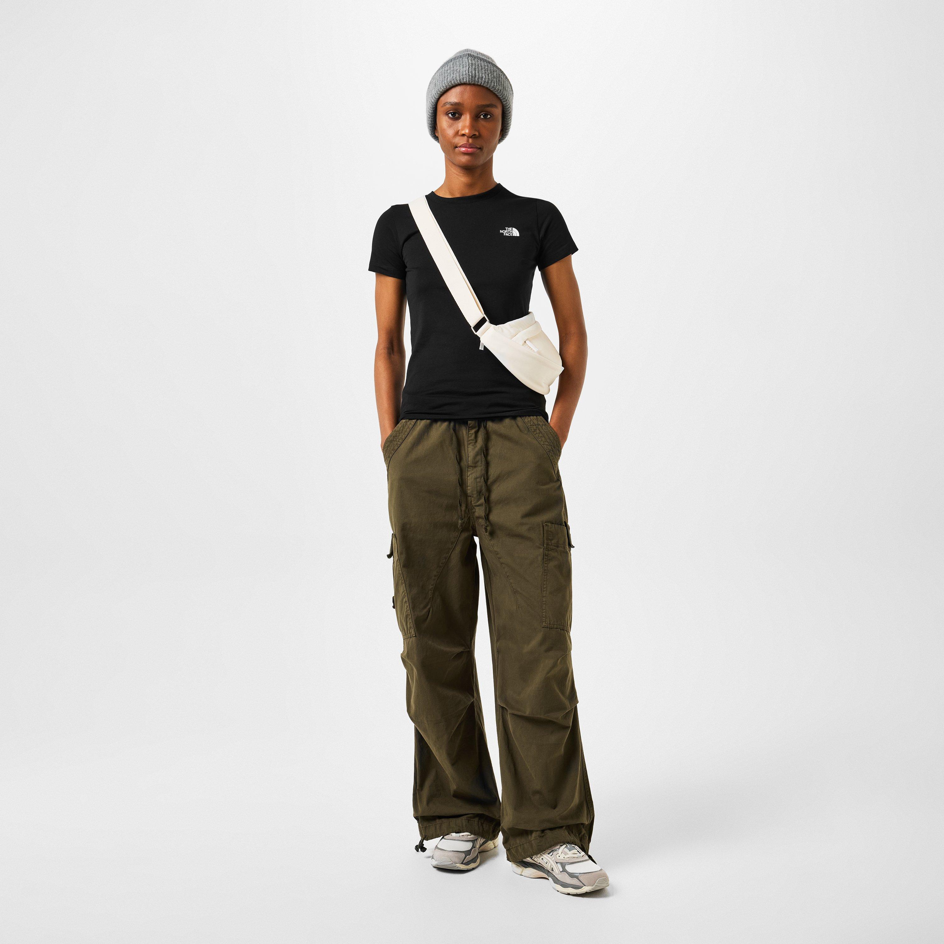 TNF Black JK3 - The North Face - Simple Dome Regular Fit T-Shirt Womens - 6