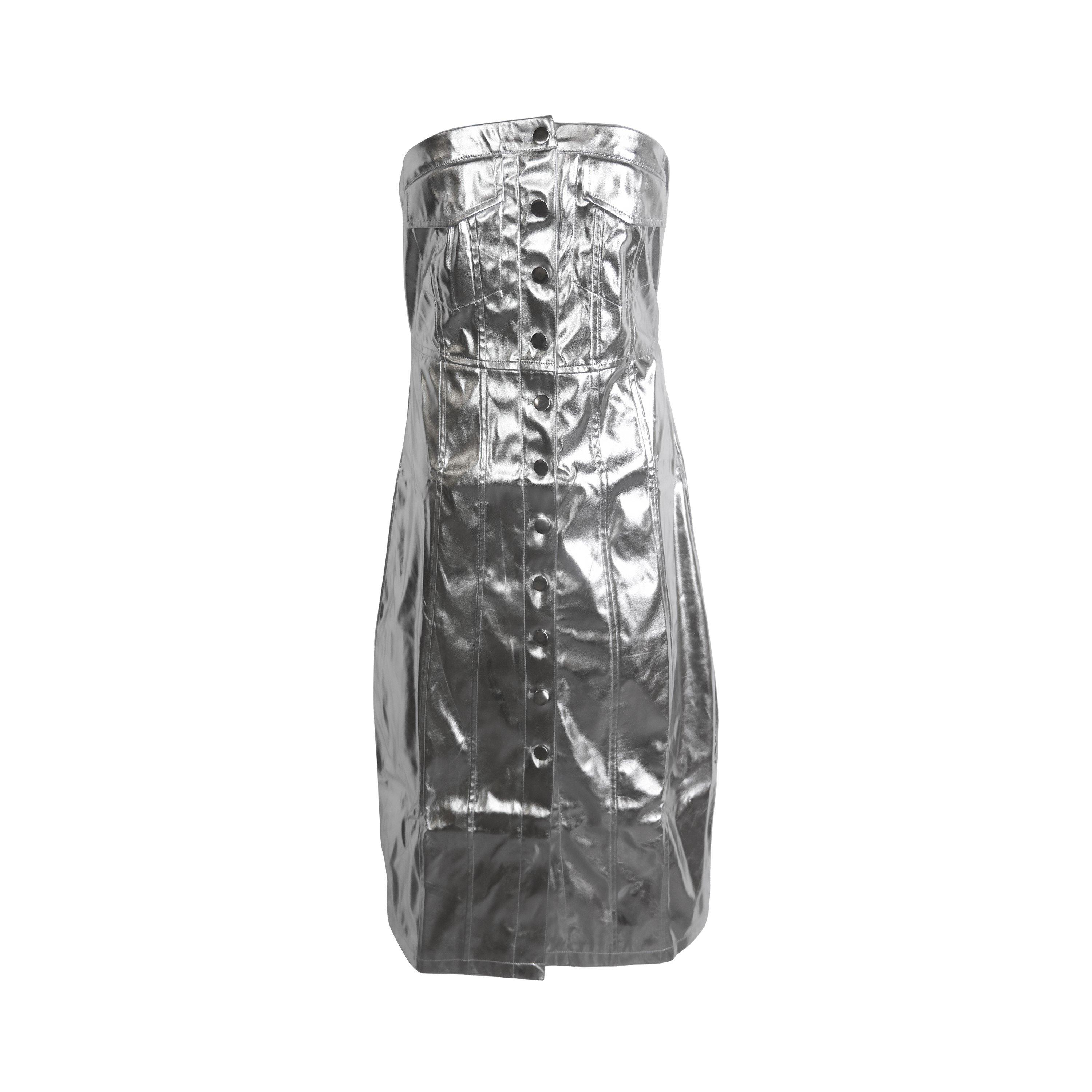 Amylynn Women's Maxi Dress - Silver - S (8)