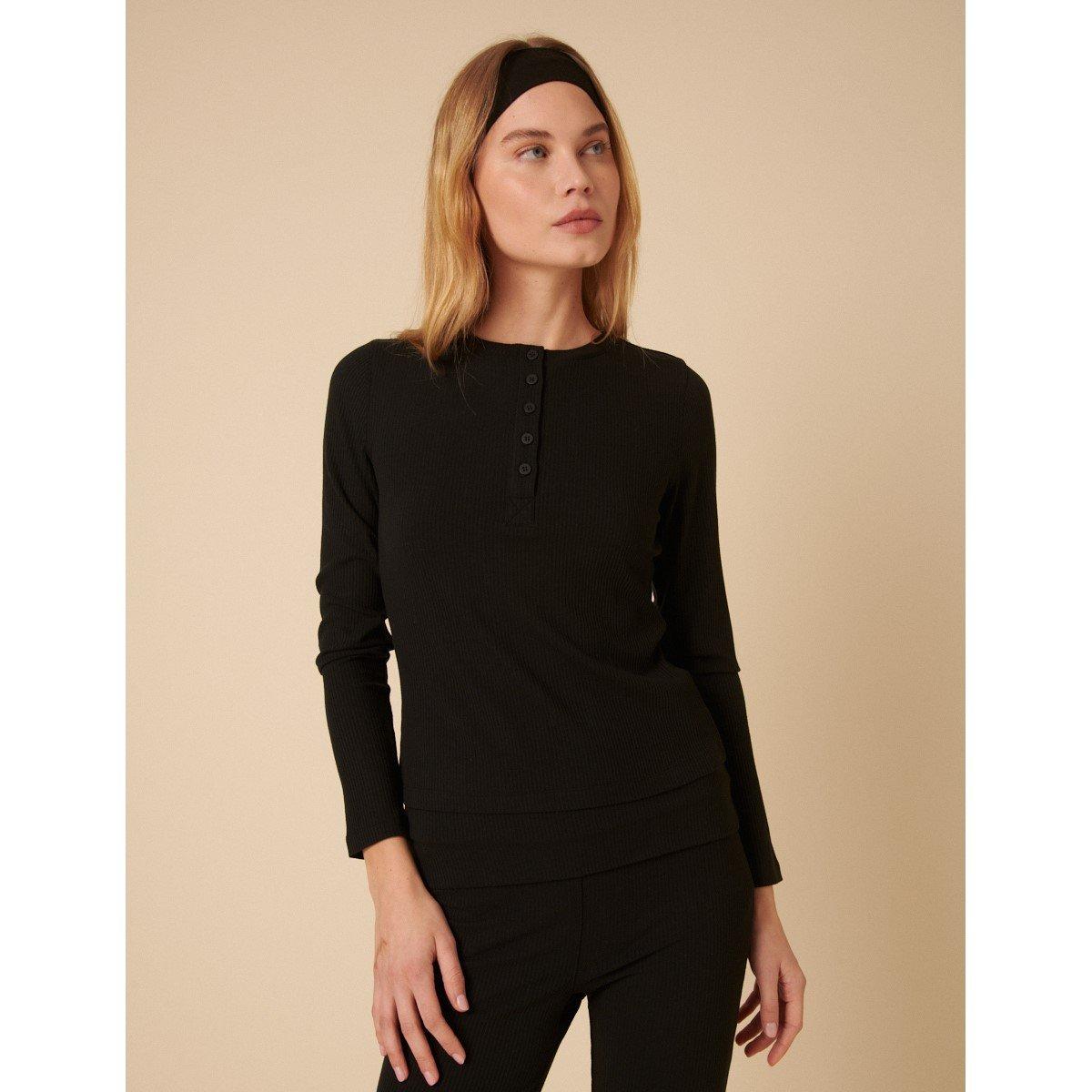 Schwarz - Nobodys Child - Henley Tee Ld99 - 2