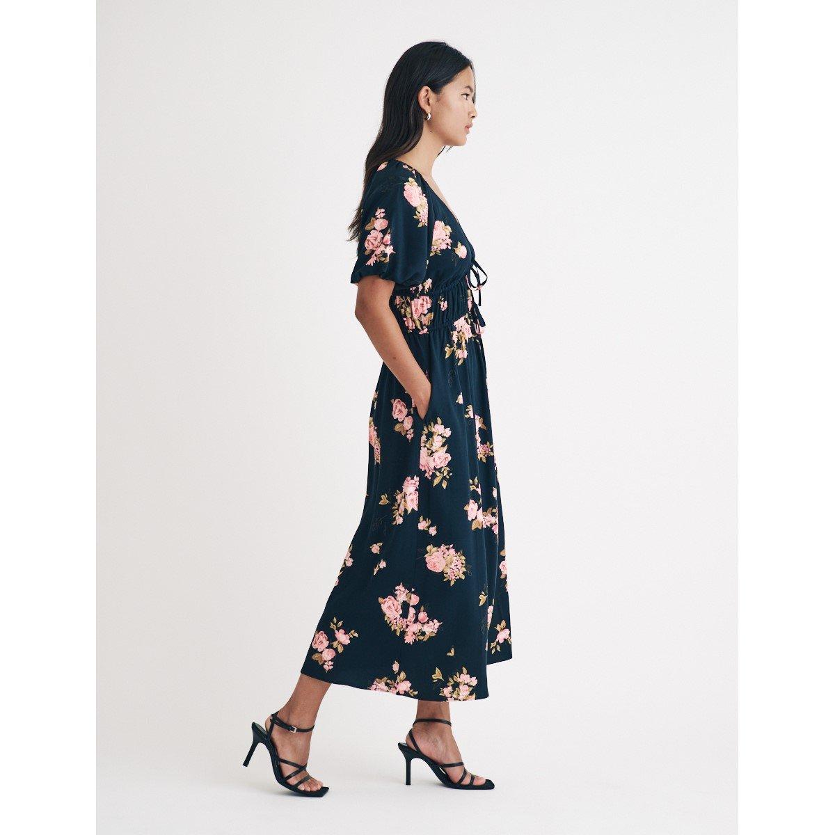 Mehrfarbig - Nobodys Child - Cory Midi Dress Ld99 - 4