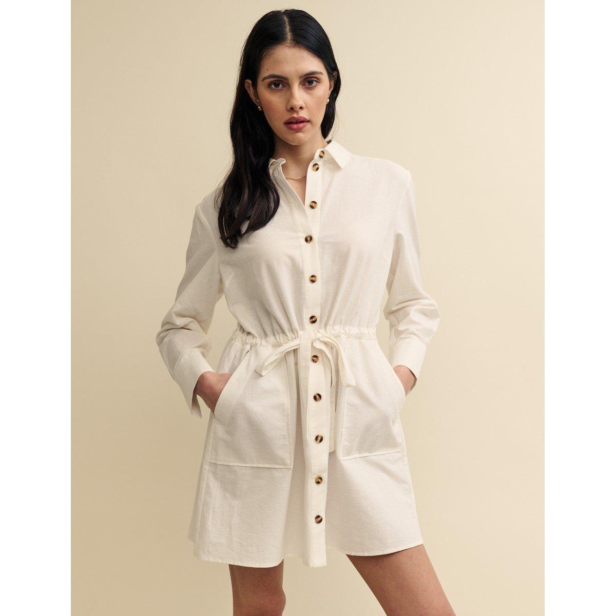 Cremefarben - Nobodys Child - Mia Mini Dress Ld99 - 2