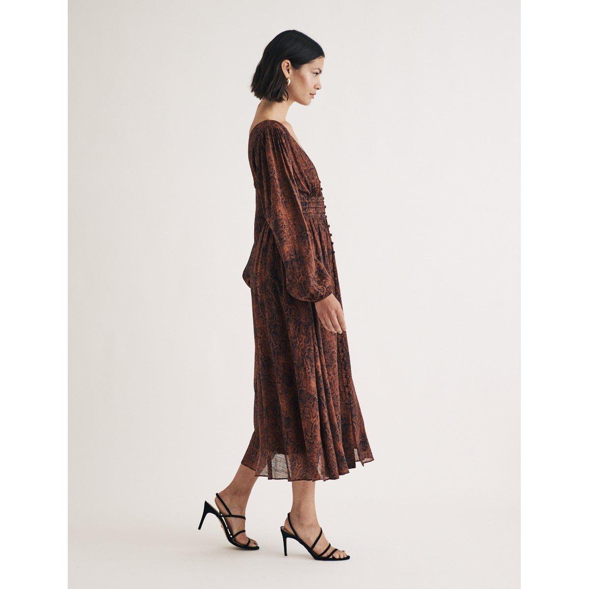 ple - Nobodys Child - Aine Midi Dress Ld99 - 4