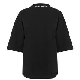 Palm Angels Logo Print T Shirt