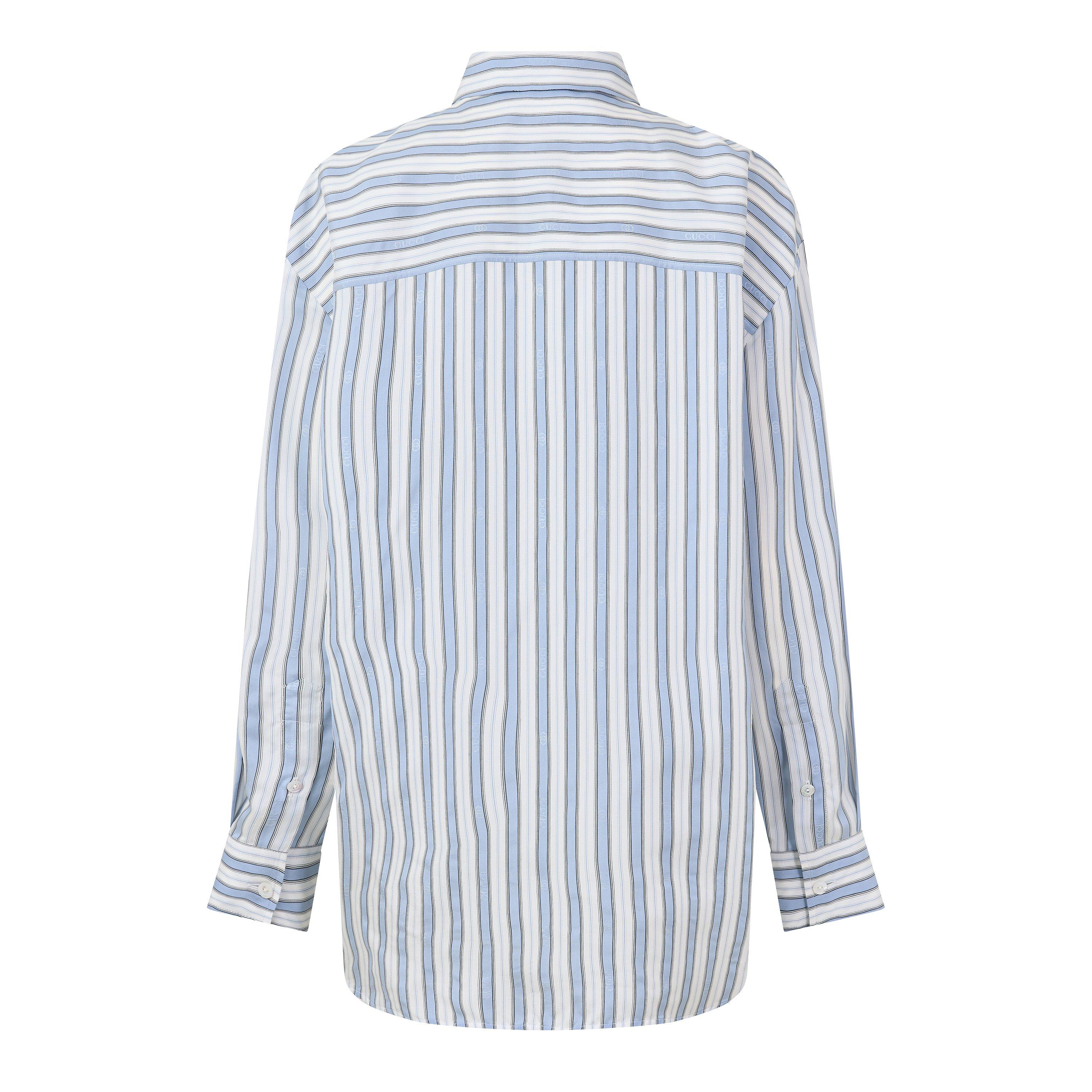 Azure/White - Gucci - Gucci Shrt Ld63 - 2