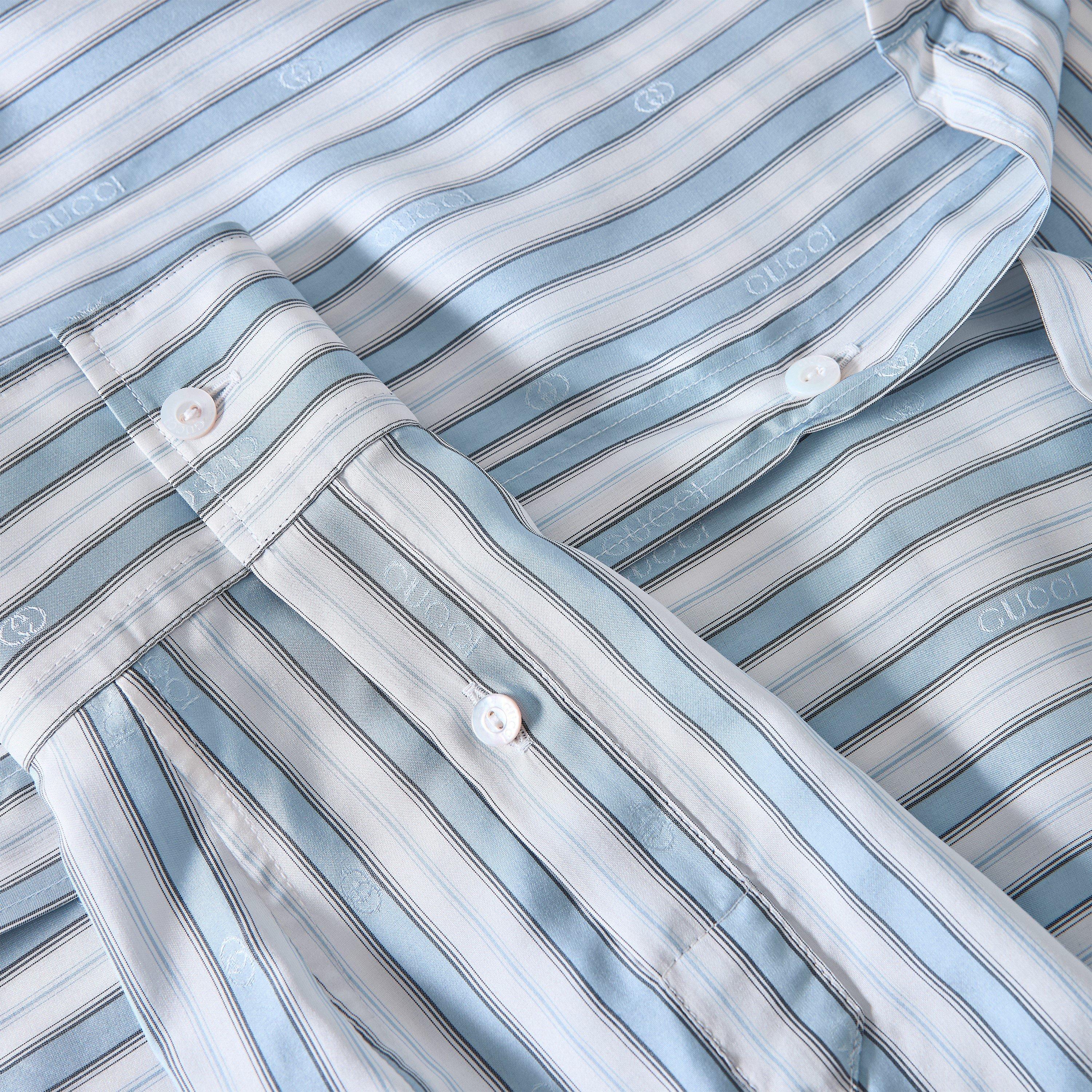 Azure/White - Gucci - Gucci Shrt Ld63 - 3